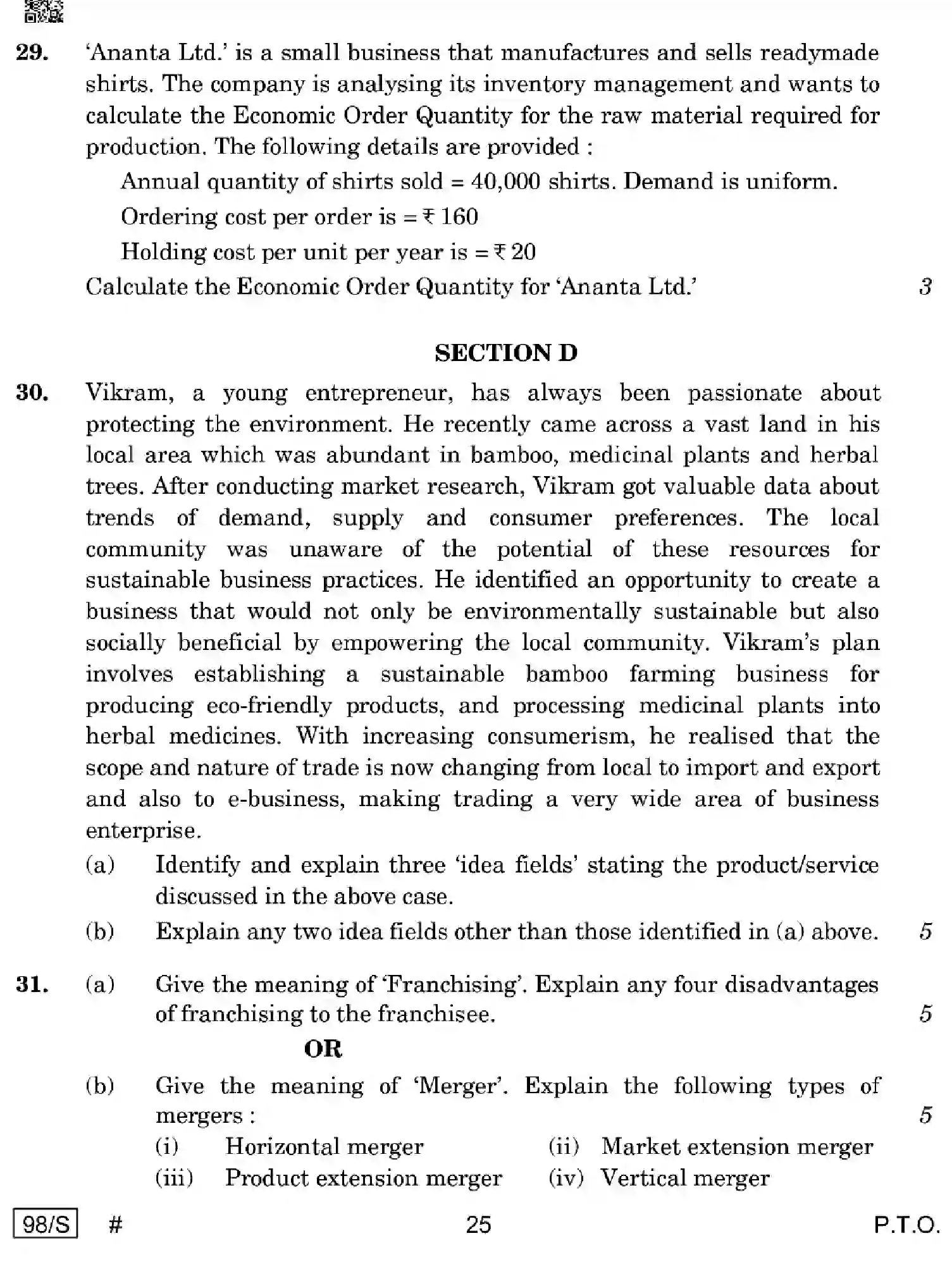CBSE-Class-12-Previous-Year-Question-Papers-ENTREPRENEURSHIP-WXYZ-S-SET-4-Page-25 Image