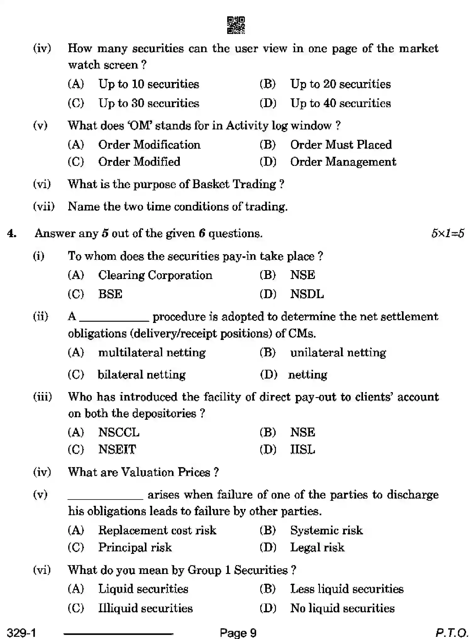CBSE-Class-12-Previous-Year-Question-Papers-FINANCIAL-MARKETS-MANAGEMENT-RQPS-SET-4-Page-9 Image