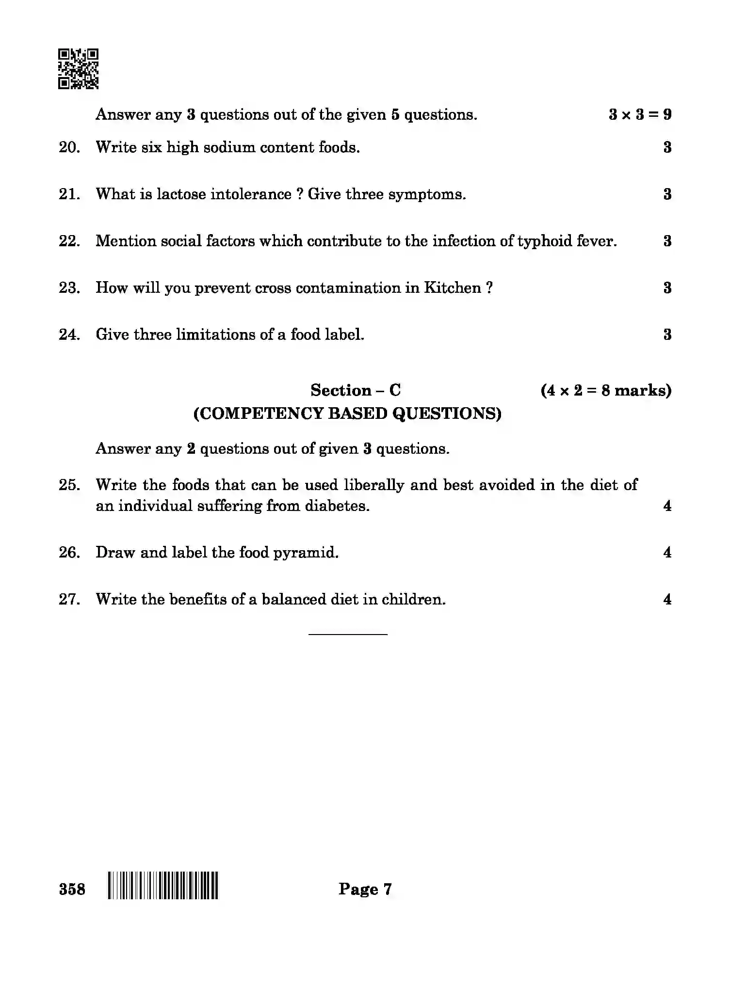 CBSE-Class-12-Previous-Year-Question-Papers-FOOD-NUTRITION-AND-DIETETICS-BAB-SET-4-Page-7 Image