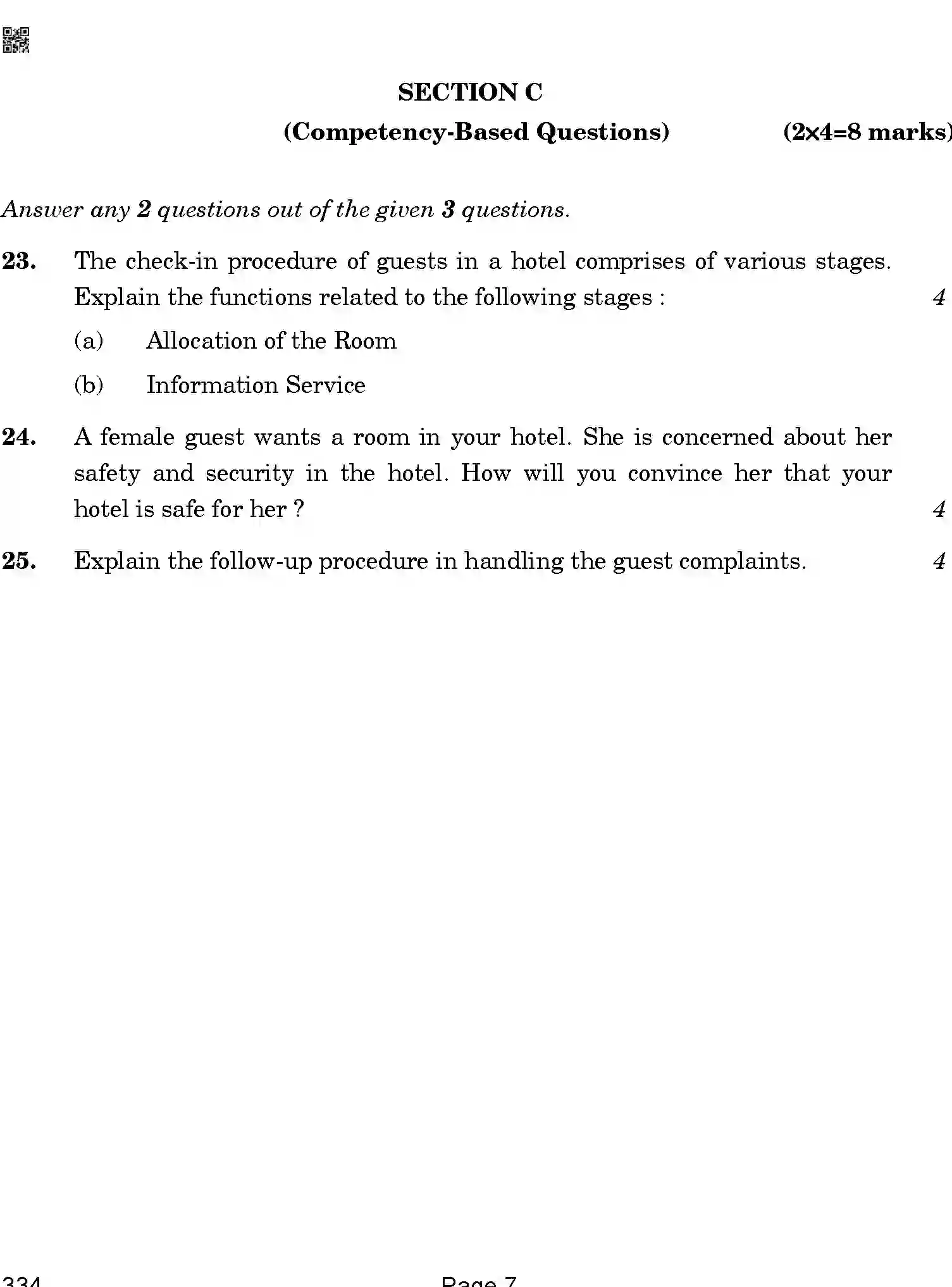 CBSE-Class-12-Previous-Year-Question-Papers-FRONT-OFFICE-OPERATIONS-BAB-SET-4-Page-7 Image