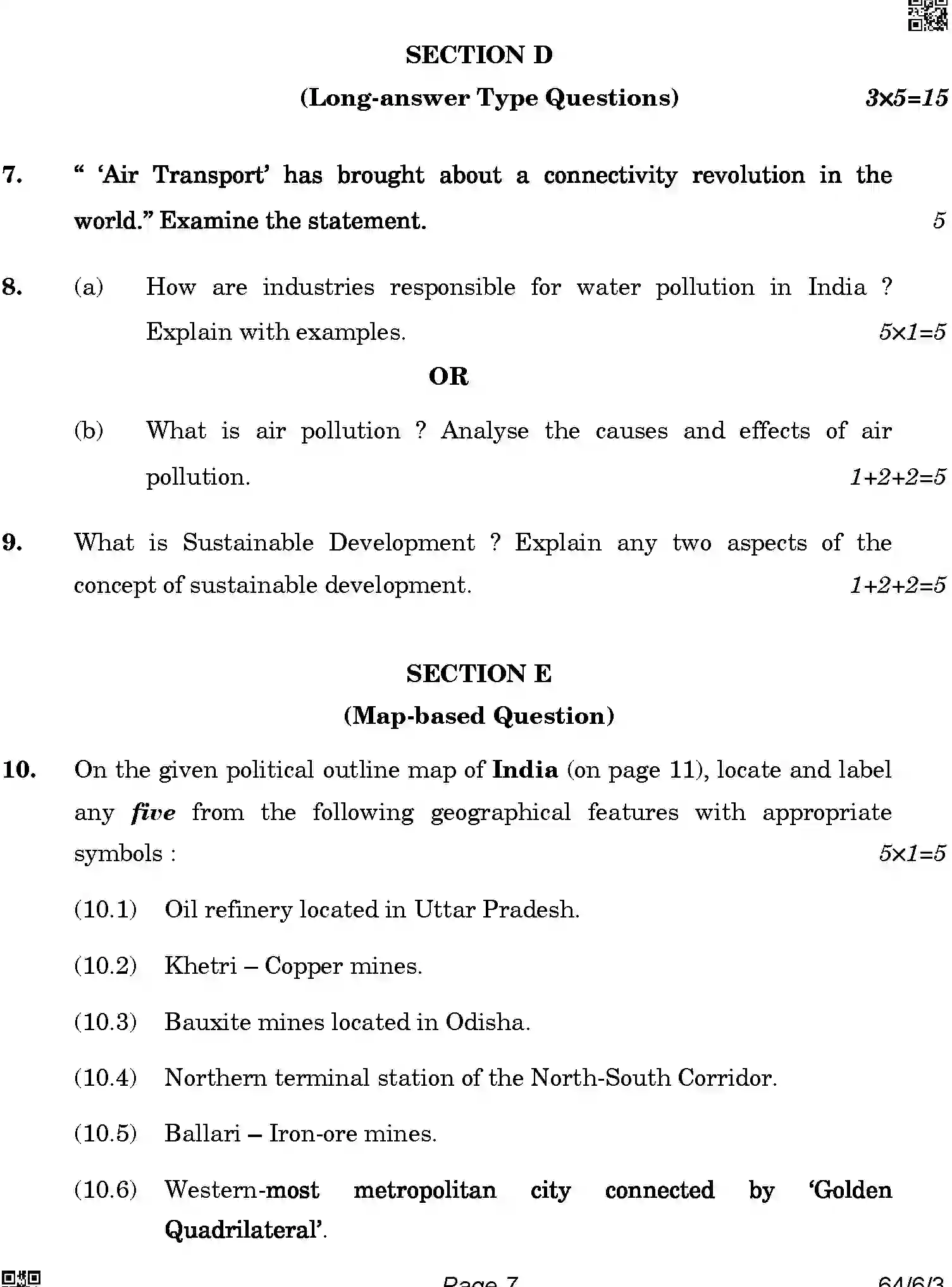 CBSE-Class-12-Previous-Year-Question-Papers-GEOGRAPHY-A6BAB-C-SET-3-COMP-Page-7 Image