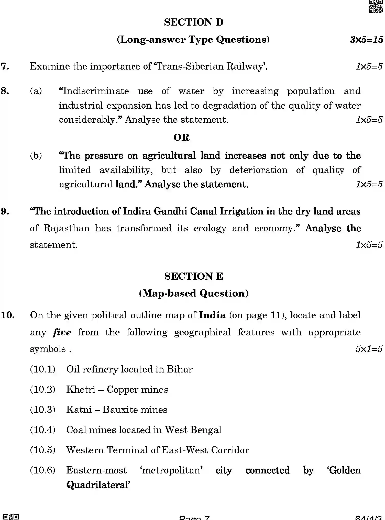 CBSE-Class-12-Previous-Year-Question-Papers-GEOGRAPHY-ABAB2-4-SET-3-Page-7 Image