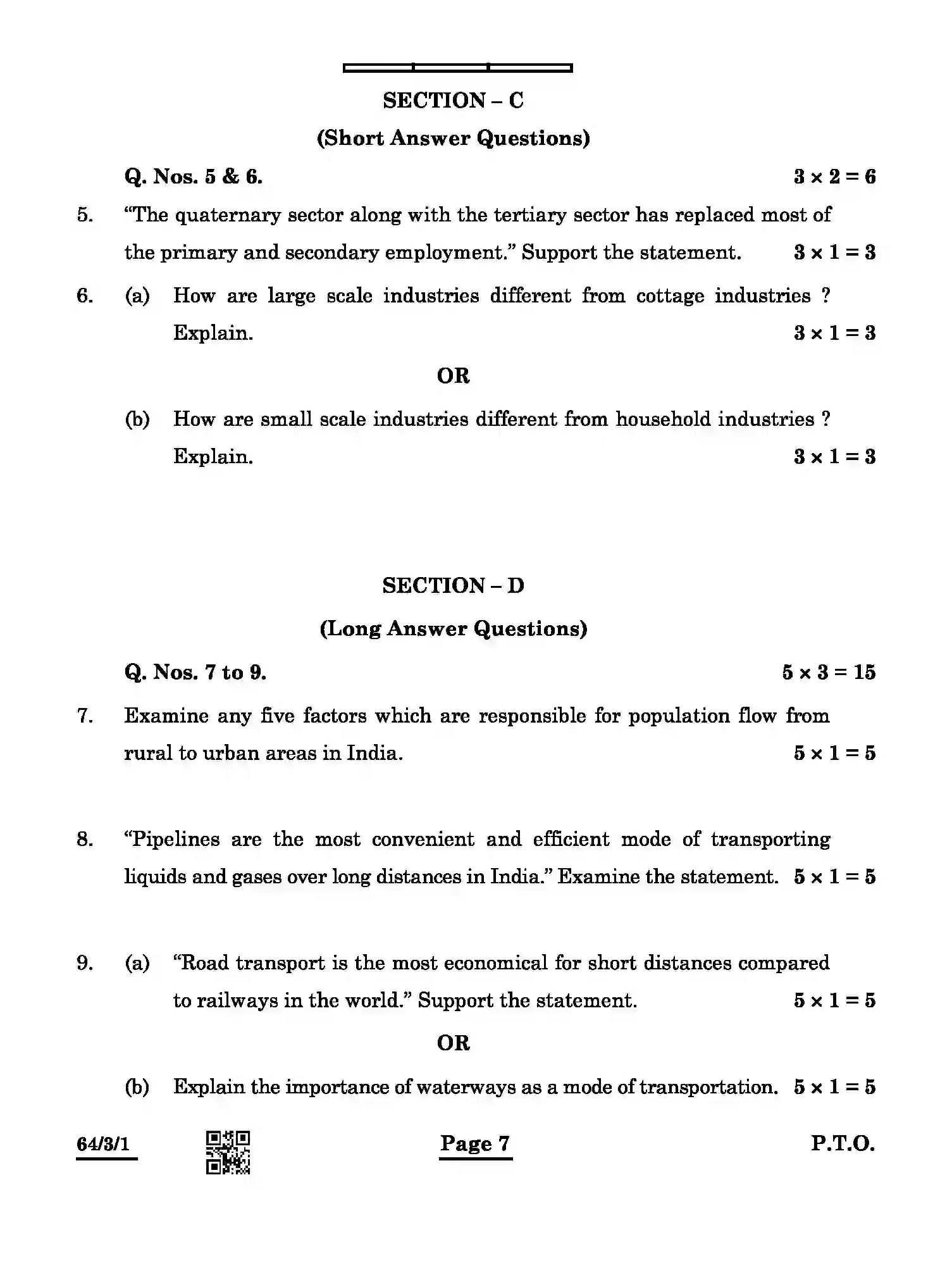 CBSE-Class-12-Previous-Year-Question-Papers-GEOGRAPHY-ABAB4-3-SET-1-Page-7 Image
