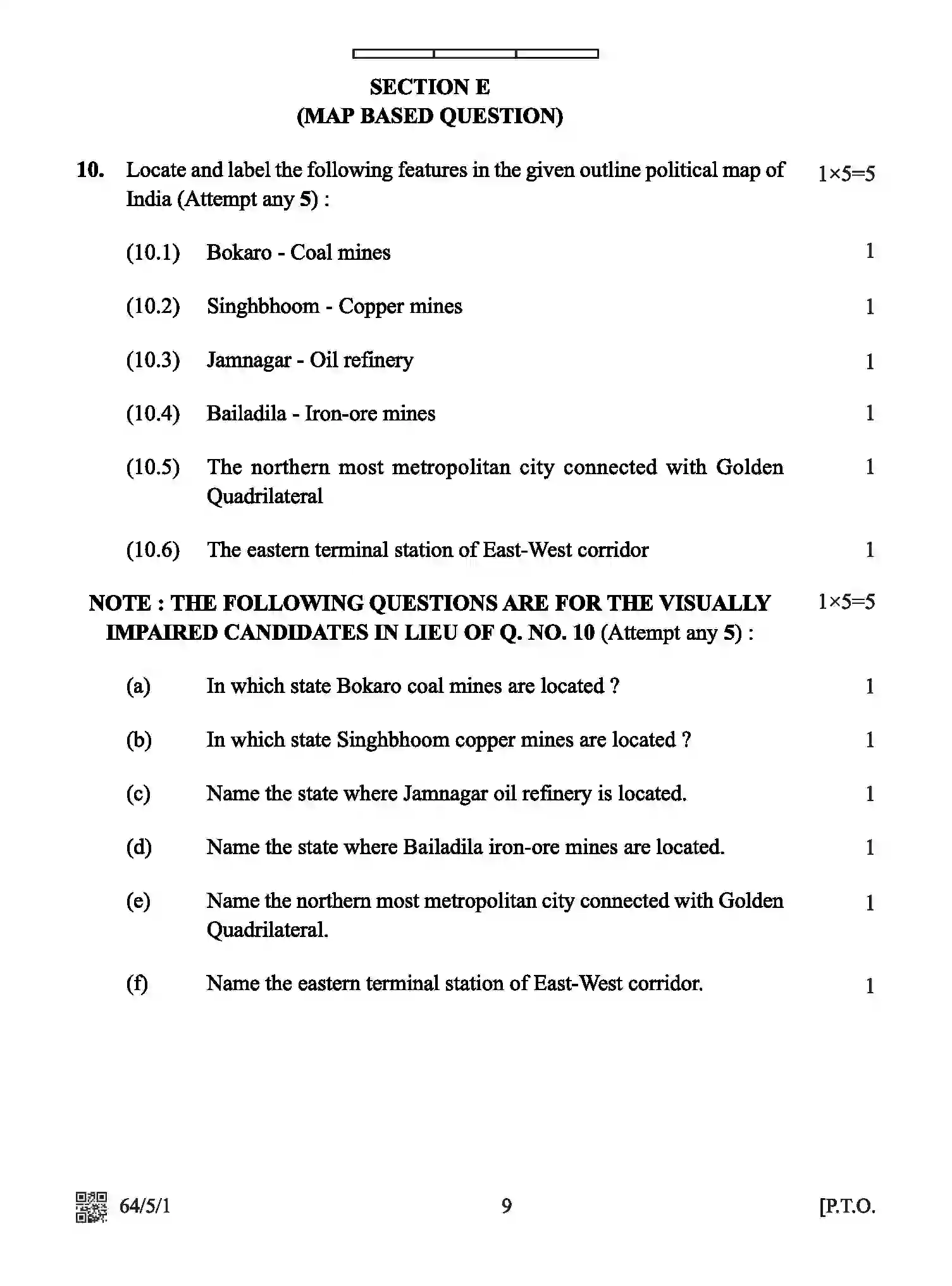 CBSE-Class-12-Previous-Year-Question-Papers-GEOGRAPHY-ABAB5-5-SET-1-Page-9 Image
