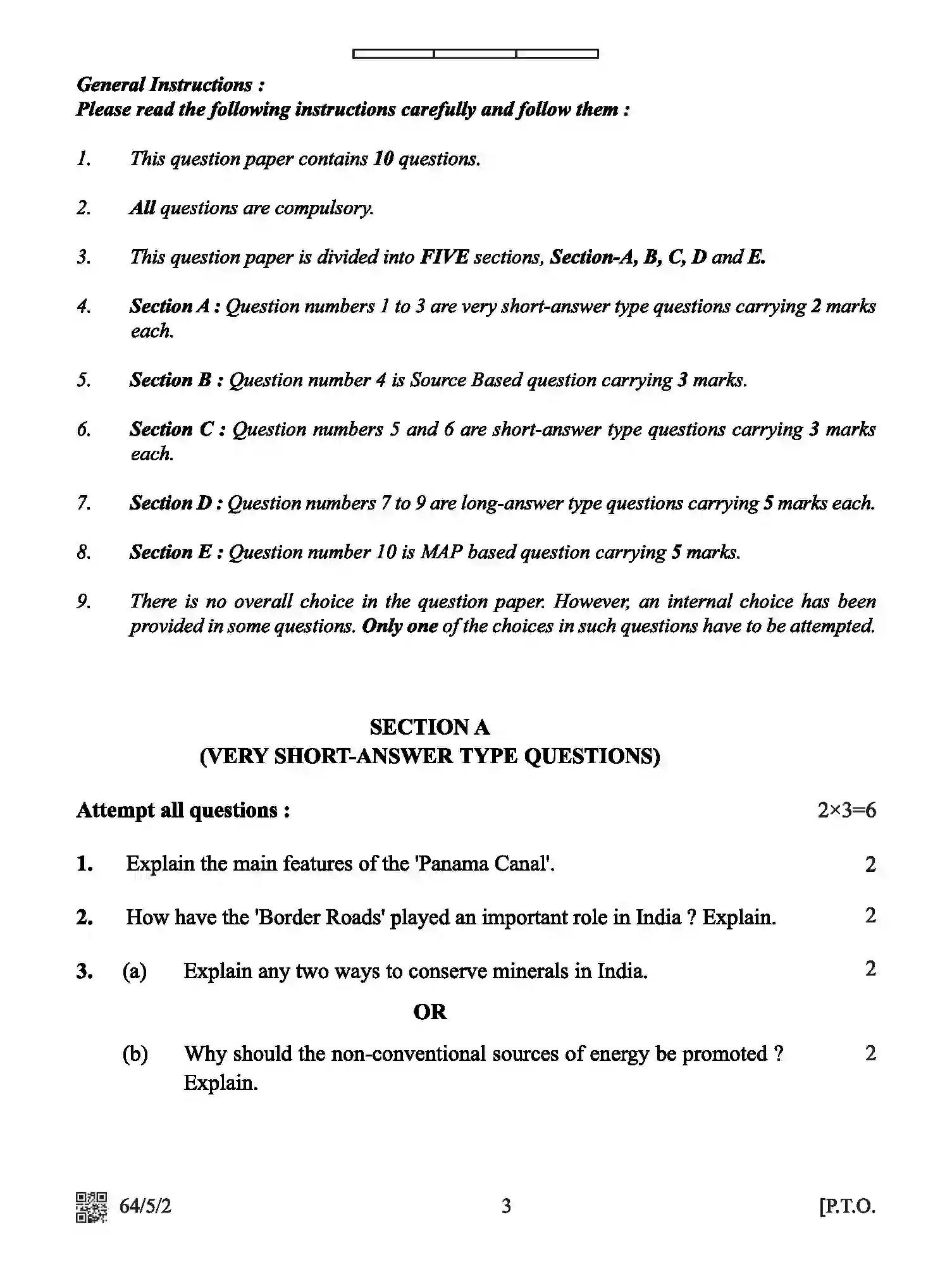 CBSE-Class-12-Previous-Year-Question-Papers-GEOGRAPHY-ABAB5-5-SET-2-Page-3 Image