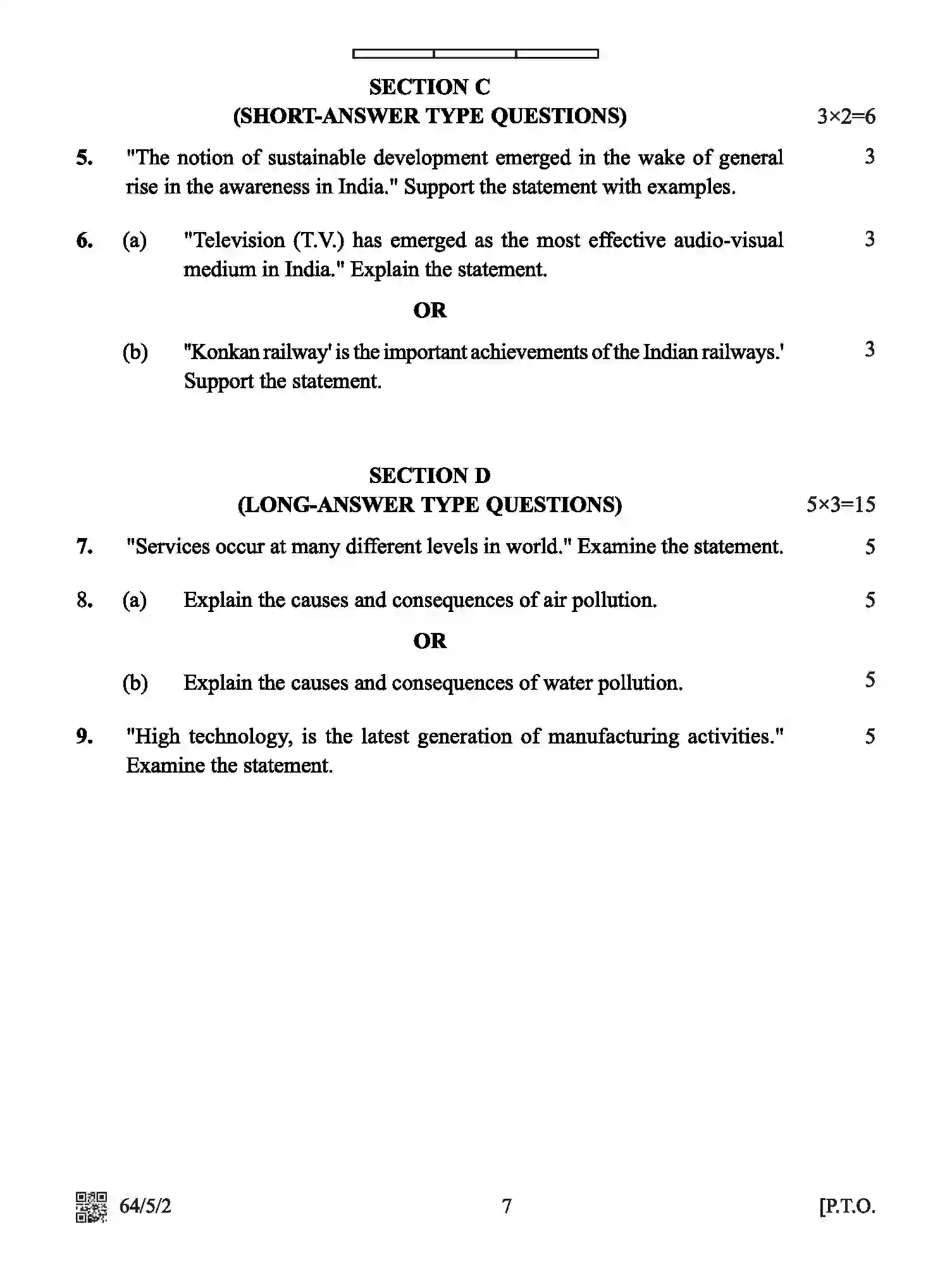 CBSE-Class-12-Previous-Year-Question-Papers-GEOGRAPHY-ABAB5-5-SET-2-Page-7 Image