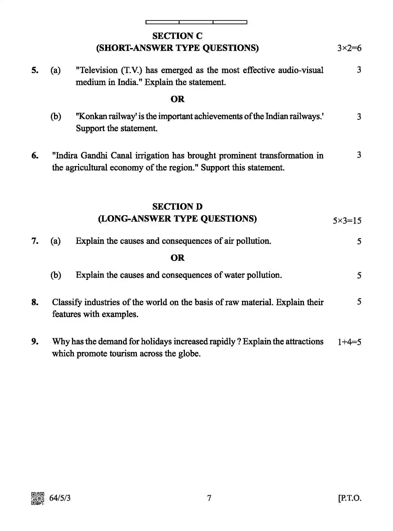 CBSE-Class-12-Previous-Year-Question-Papers-GEOGRAPHY-ABAB5-5-SET-3-Page-7 Image