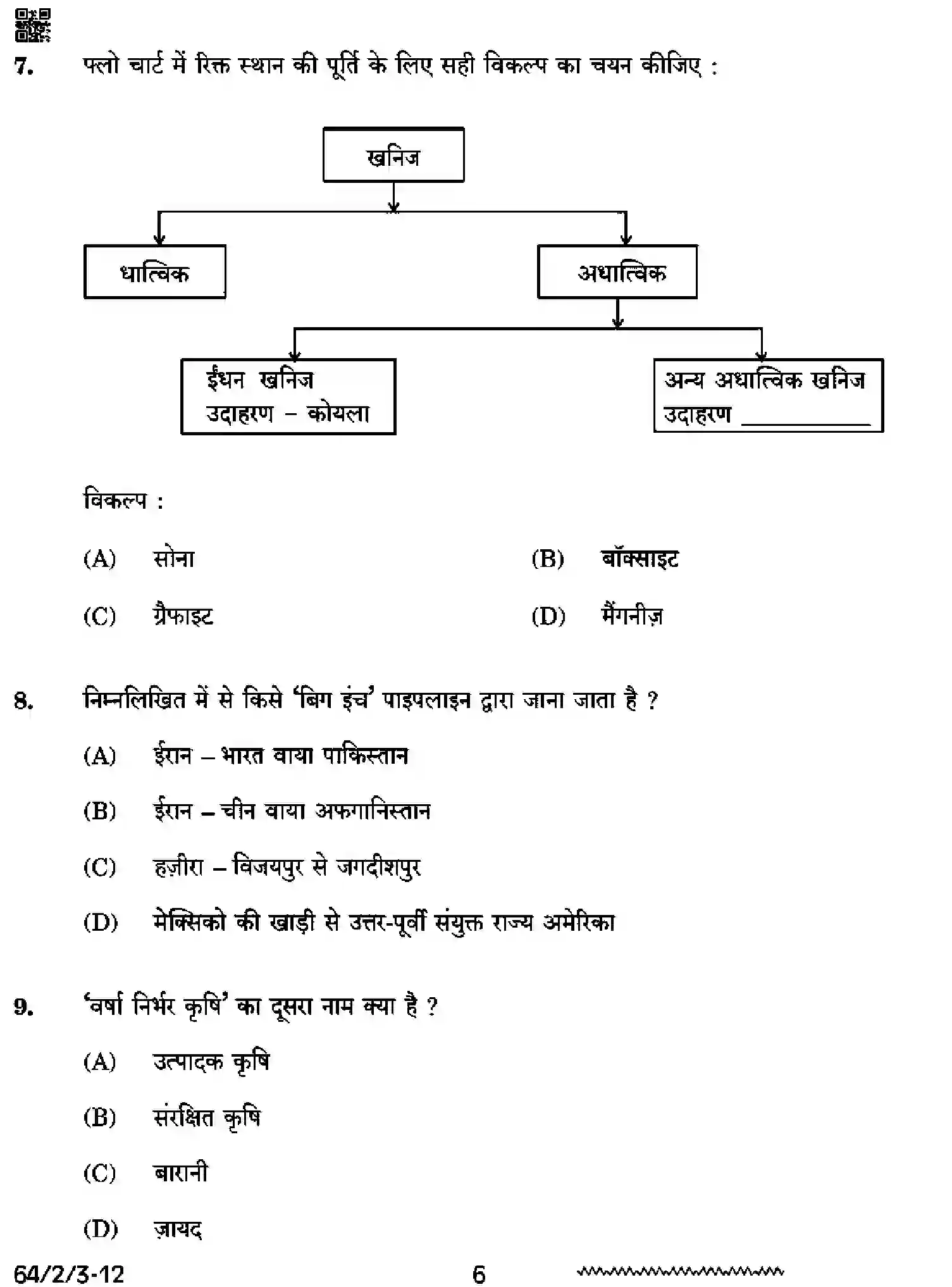 CBSE-Class-12-Previous-Year-Question-Papers-GEOGRAPHY-RRSS2-2-SET-3-Page-6 Image