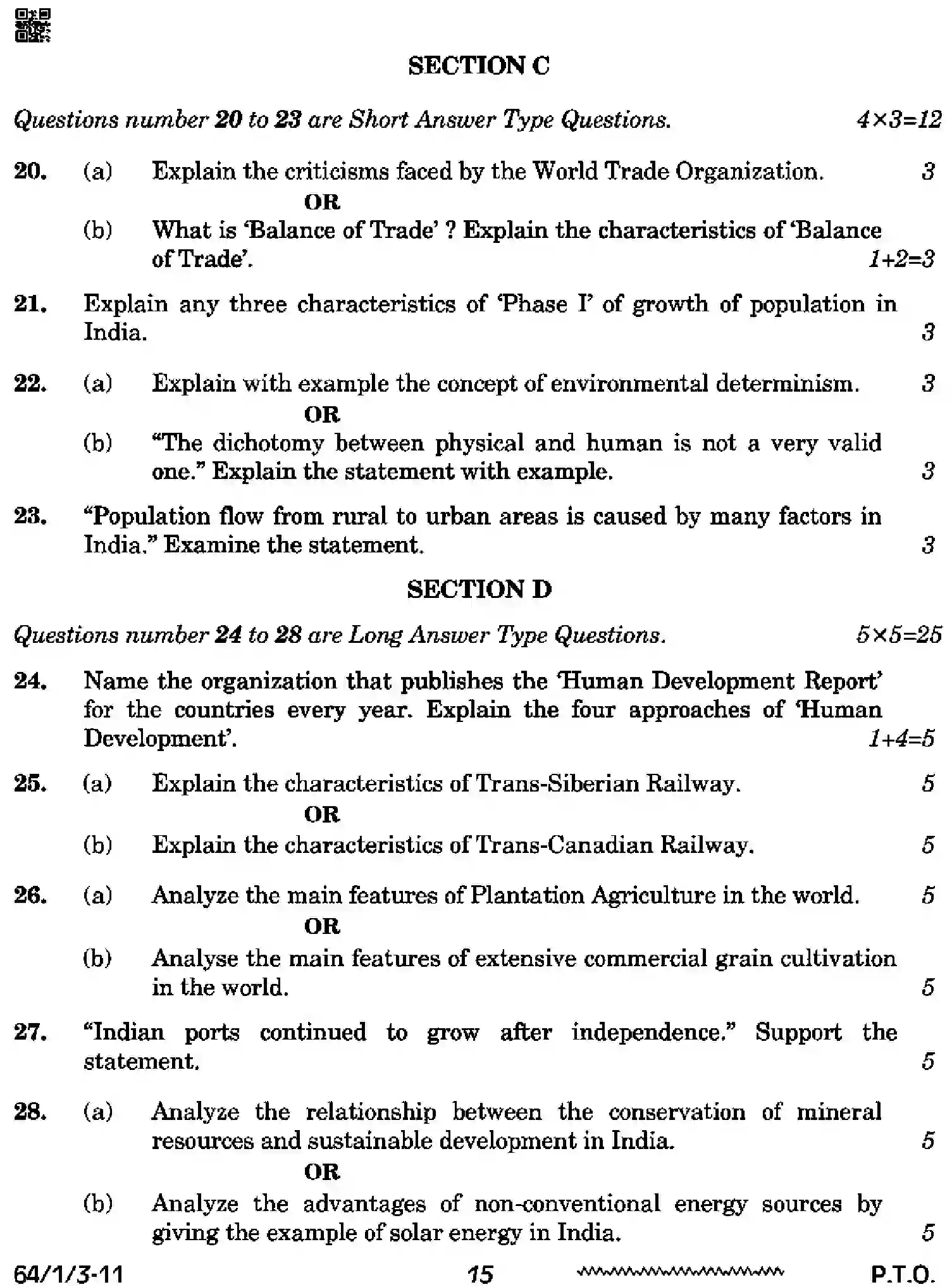 CBSE-Class-12-Previous-Year-Question-Papers-GEOGRAPHY-SQR1P-3-SET-3-Page-15 Image