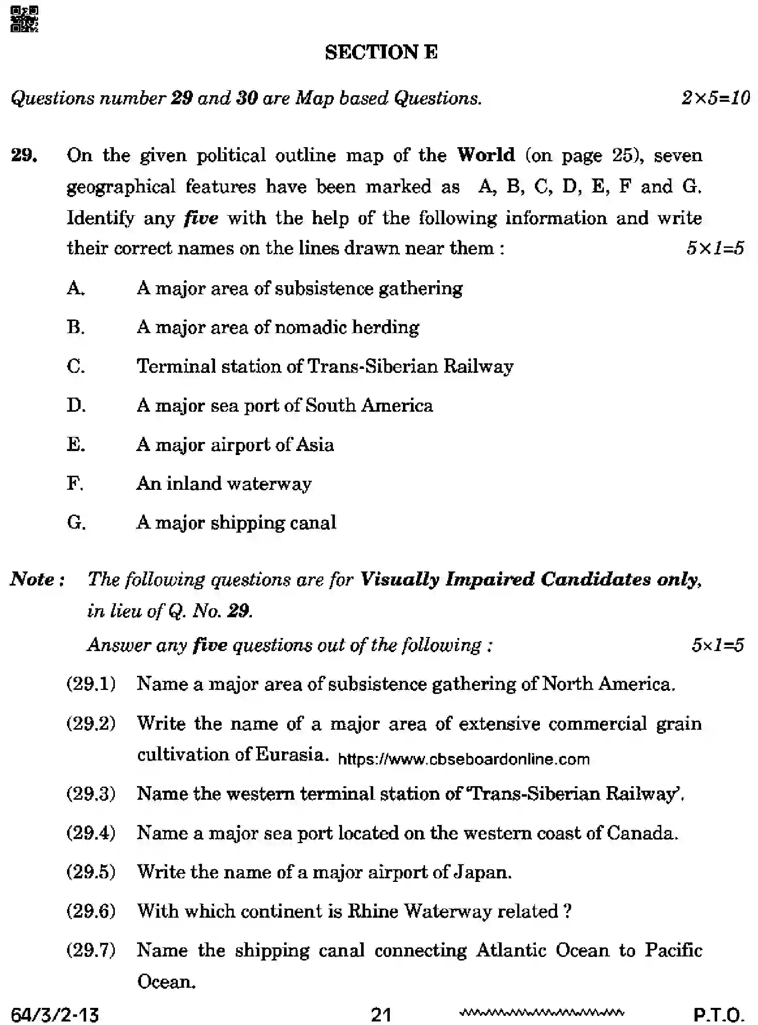 CBSE-Class-12-Previous-Year-Question-Papers-GEOGRAPHY-SSRR3-3-SET-2-Page-21 Image