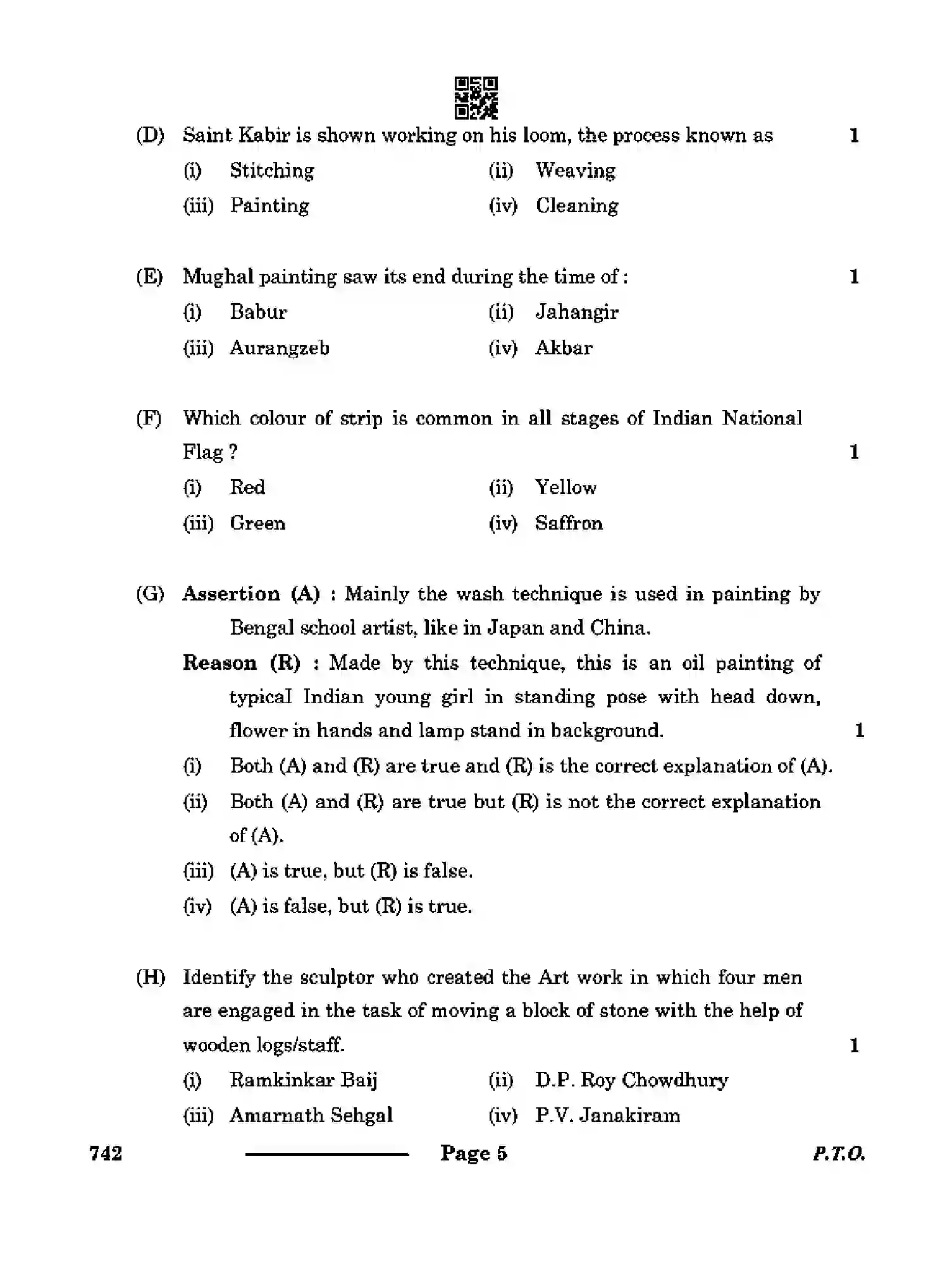 CBSE-Class-12-Previous-Year-Question-Papers-GRAPHICS-HISTORY-OF-INDIAN-ART-RQPS-SET-4-Page-5 Image