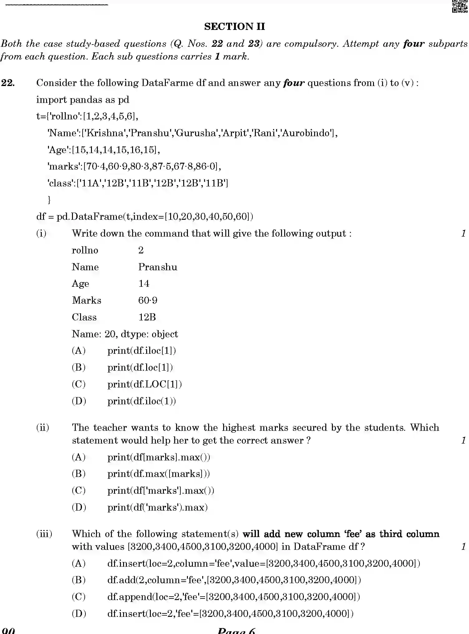 CBSE-Class-12-Previous-Year-Question-Papers-INFORMATICS-PRACTICES-3HKP3-C-SET-4-COMP-Page-6 Image