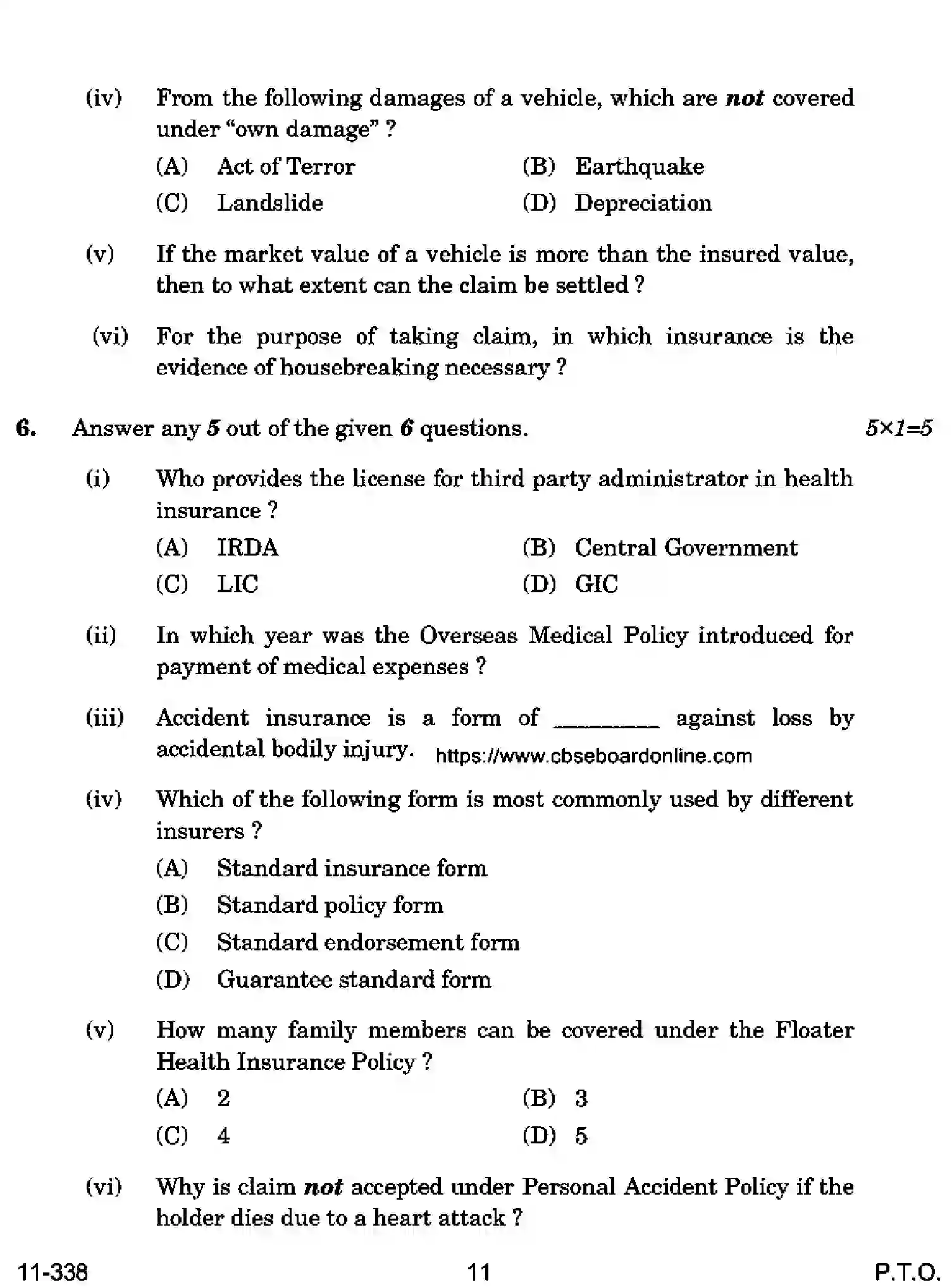 CBSE-Class-12-Previous-Year-Question-Papers-INSURANCE-RQPS-SET-4-Page-11 Image