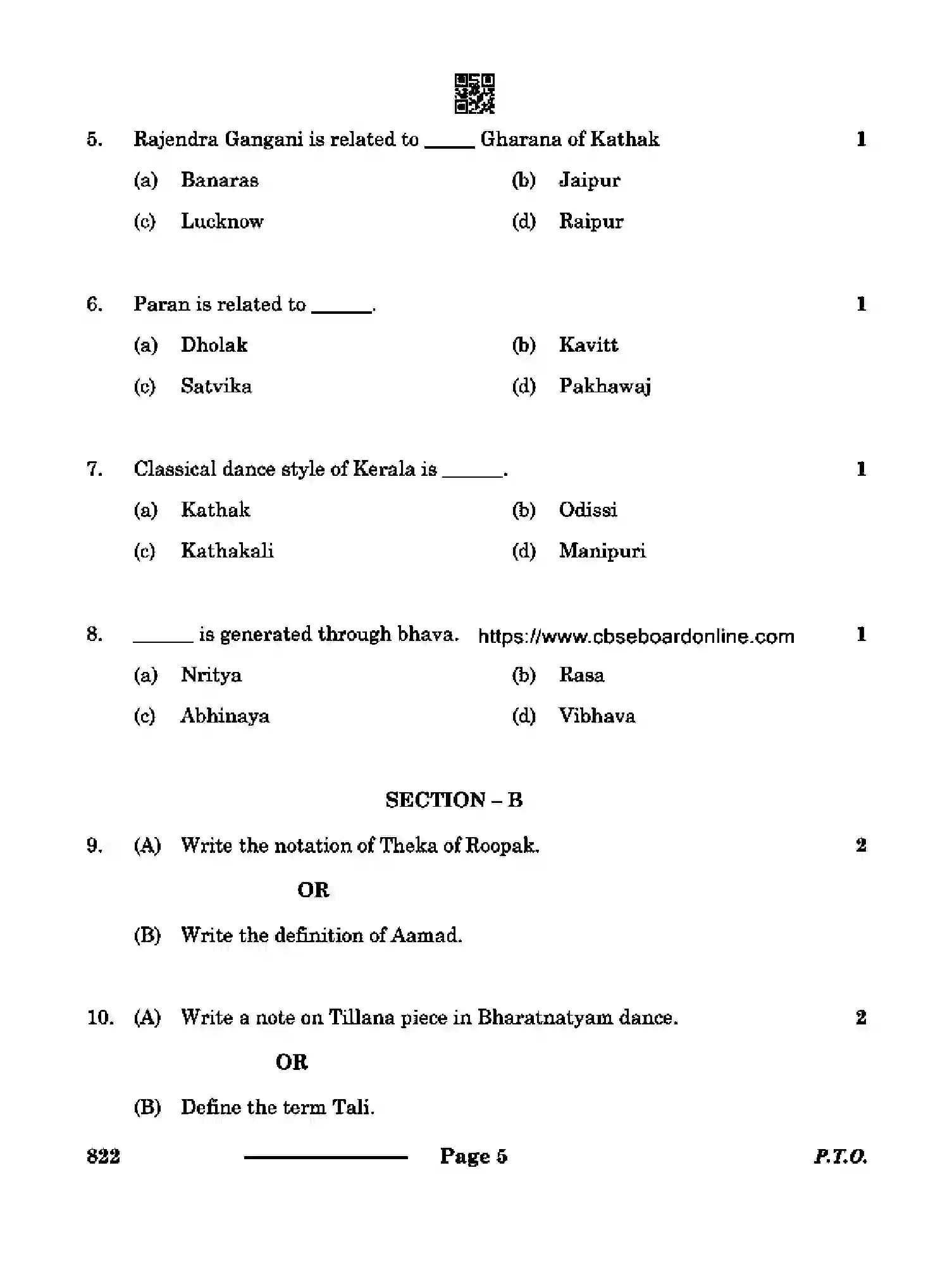 CBSE-Class-12-Previous-Year-Question-Papers-KATHAK-DANCE-RQPS-SET-4-Page-5 Image