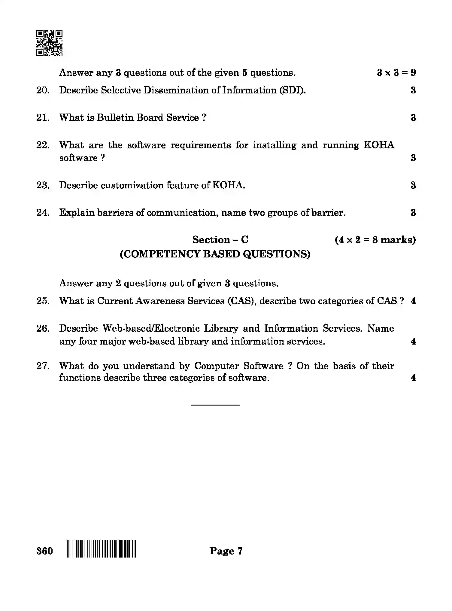 CBSE-Class-12-Previous-Year-Question-Papers-LIBRARY-AND-INFORMATION-SCIENCE-BAB-SET-4-Page-7 Image