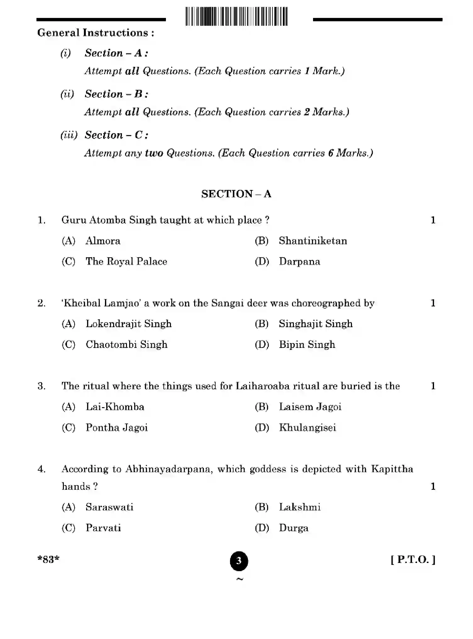 CBSE-Class-12-Previous-Year-Question-Papers-MANIPURI-DANCE-YWXZ4-SET-4-Page-3 Image