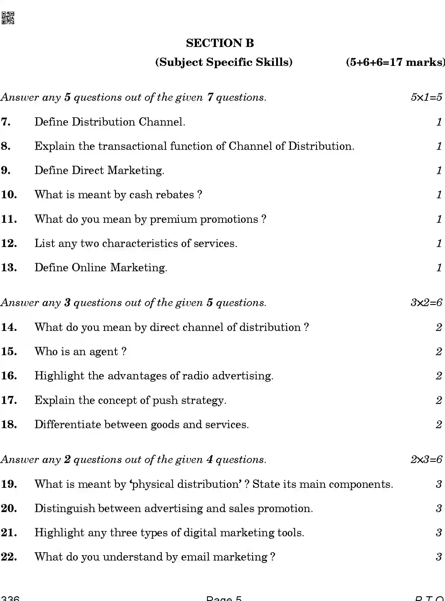 CBSE-Class-12-Previous-Year-Question-Papers-MARKETING-BAB-SET-4-Page-5 Image