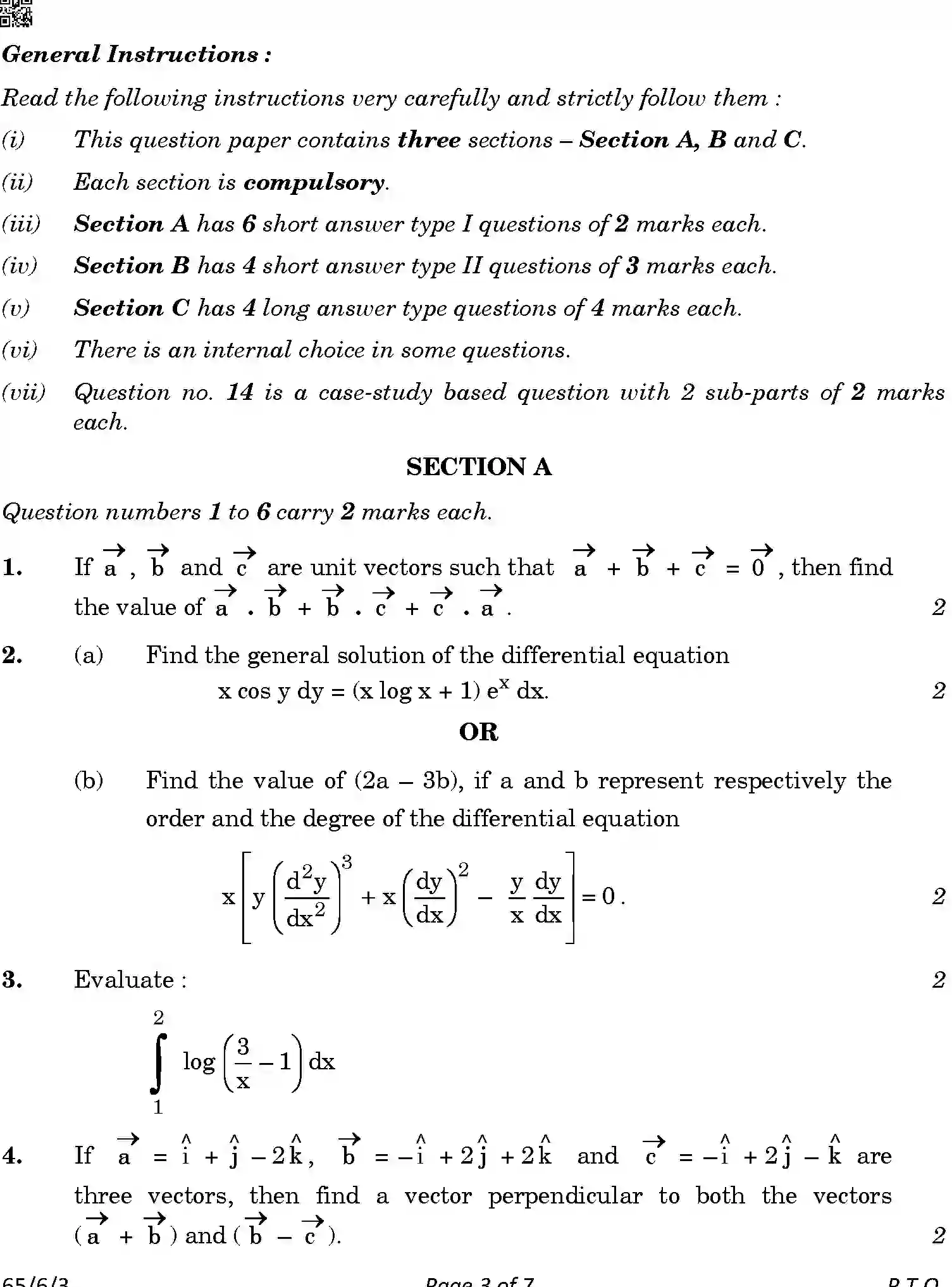 CBSE-Class-12-Previous-Year-Question-Papers-MATHEMATICS-A6BAB-C-SET-3-COMP-Page-3 Image