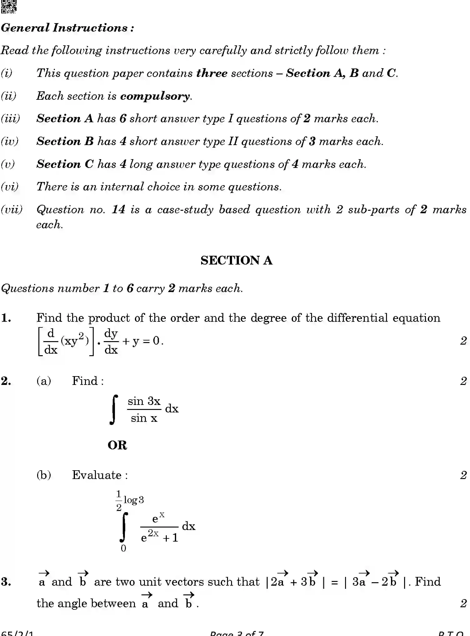 CBSE-Class-12-Previous-Year-Question-Papers-MATHEMATICS-ABCD1-2-SET-1-Page-3 Image