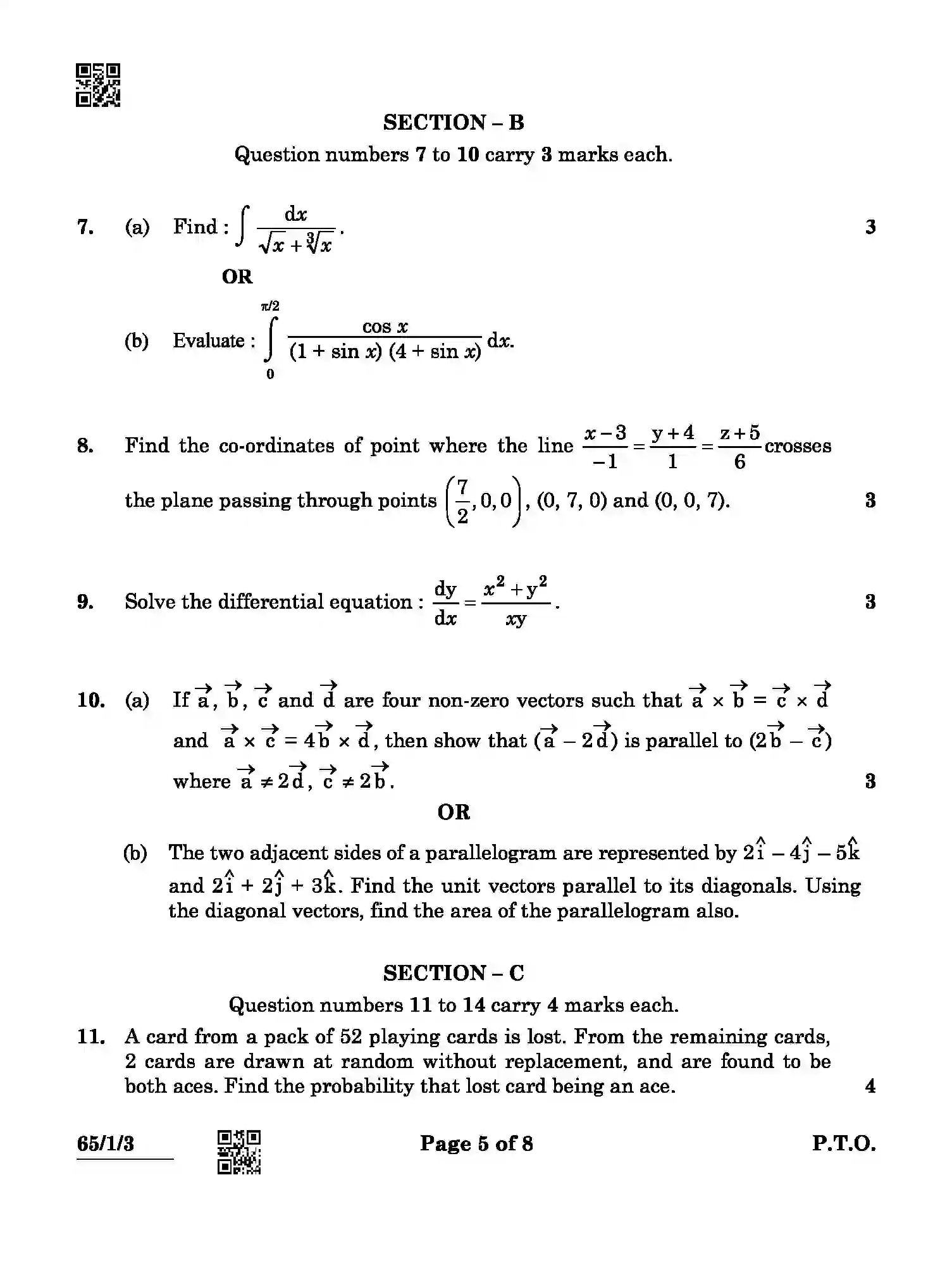CBSE-Class-12-Previous-Year-Question-Papers-MATHEMATICS-ABCD3-1-SET-3-Page-5 Image