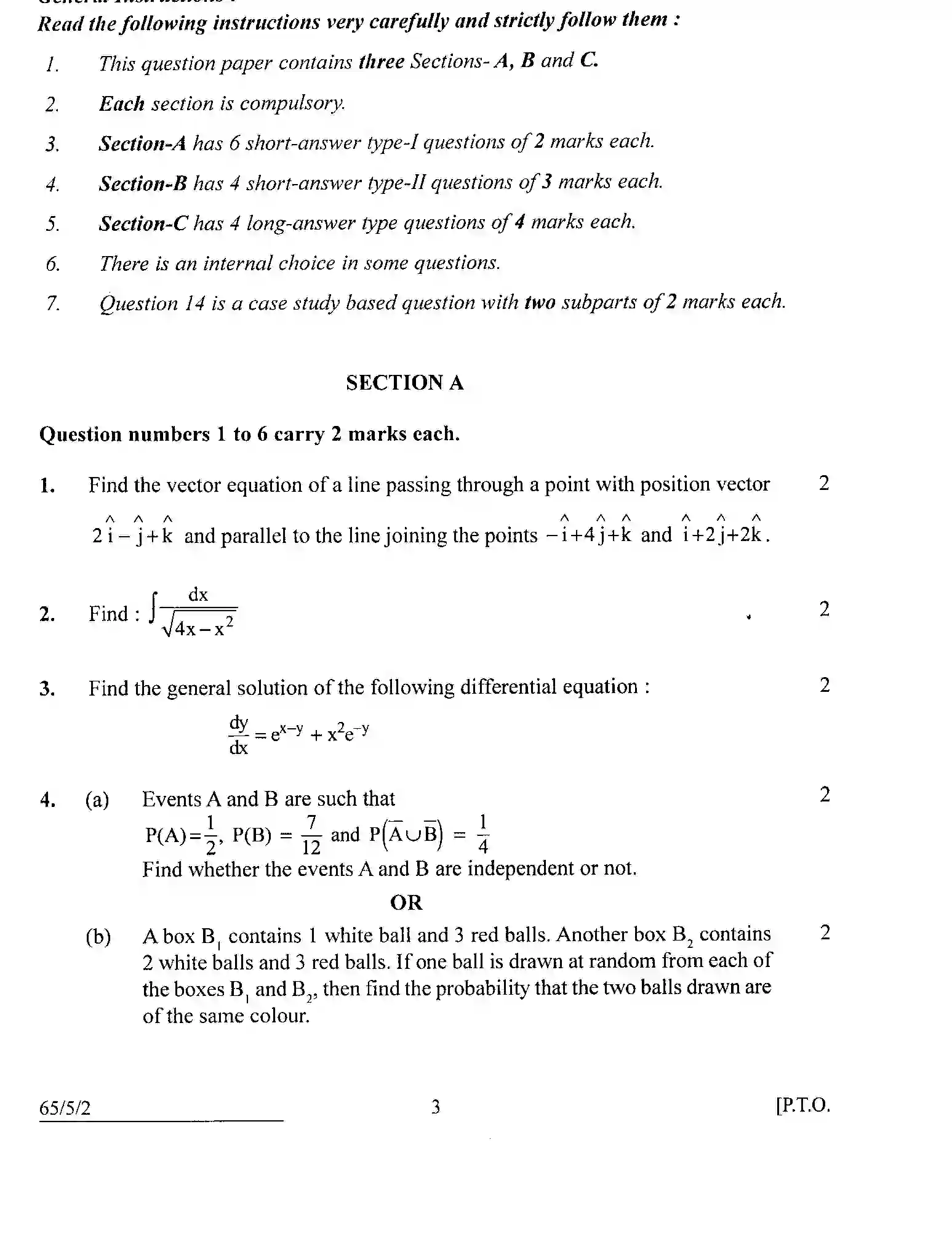 CBSE-Class-12-Previous-Year-Question-Papers-MATHEMATICS-ABCD5-5-SET-2-Page-3 Image