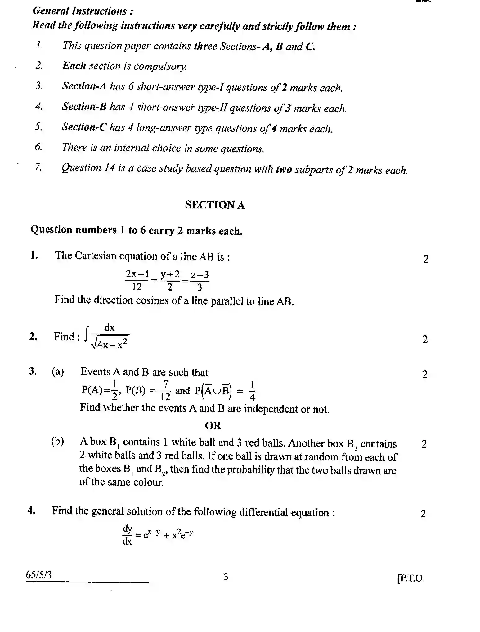 CBSE-Class-12-Previous-Year-Question-Papers-MATHEMATICS-ABCD5-5-SET-3-Page-3 Image
