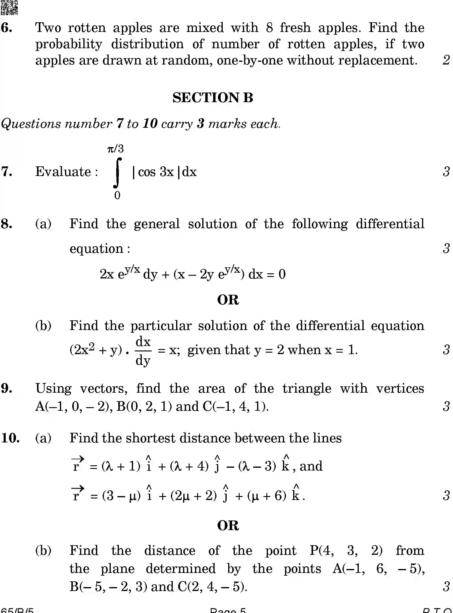 CBSE-Class-12-Previous-Year-Question-Papers-MATHEMATICS-BAB-SET-4-BLIND-Page-5 Image