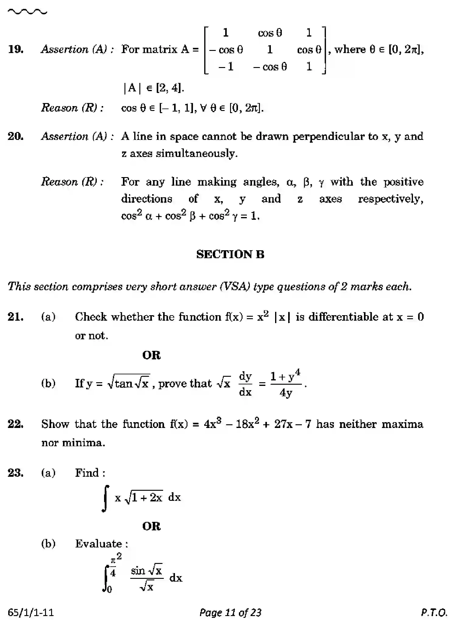 CBSE-Class-12-Previous-Year-Question-Papers-MATHEMATICS-PQ1RS-1-SET-1-Page-11 Image