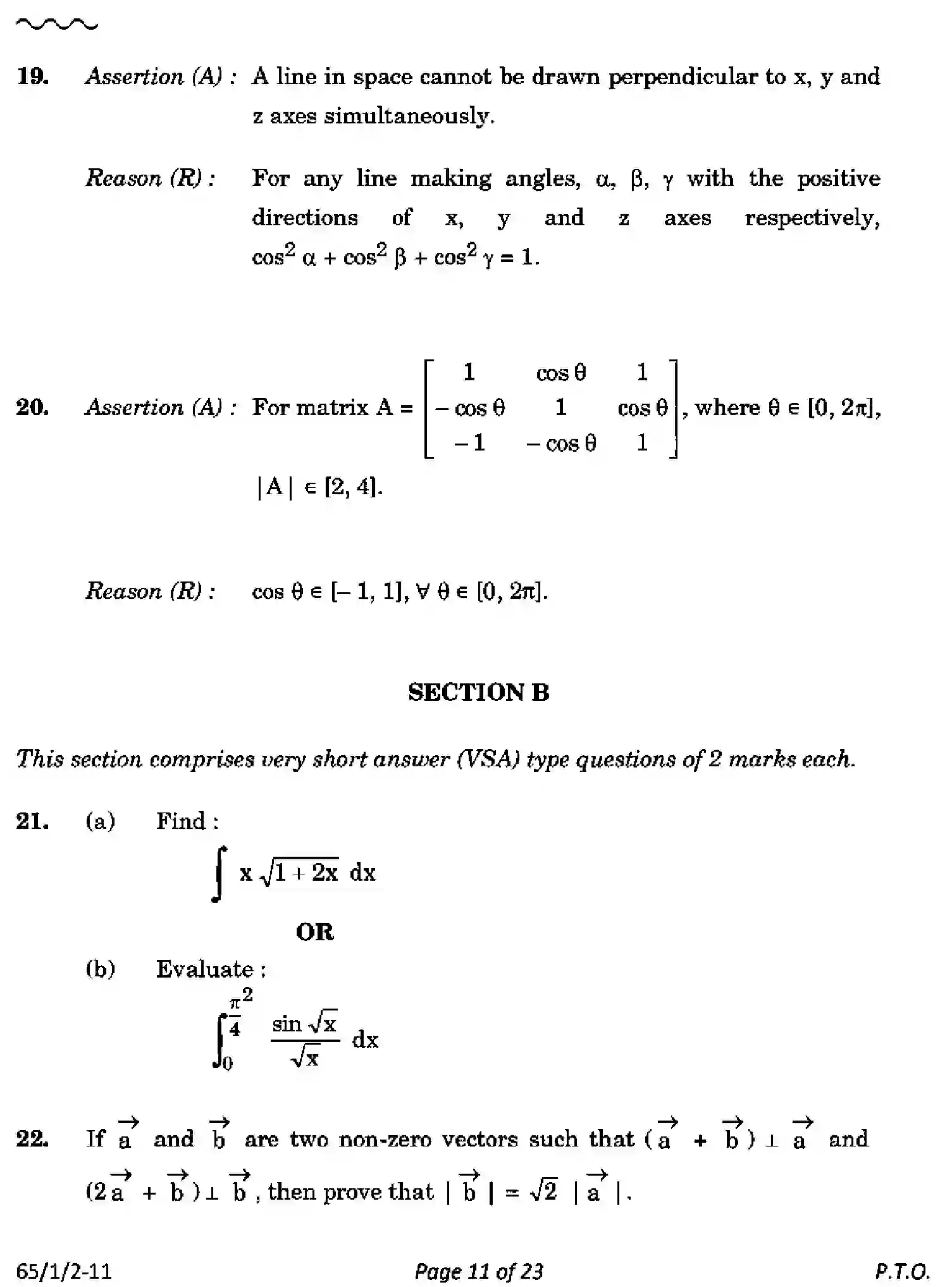 CBSE-Class-12-Previous-Year-Question-Papers-MATHEMATICS-PQ1RS-1-SET-2-Page-11 Image