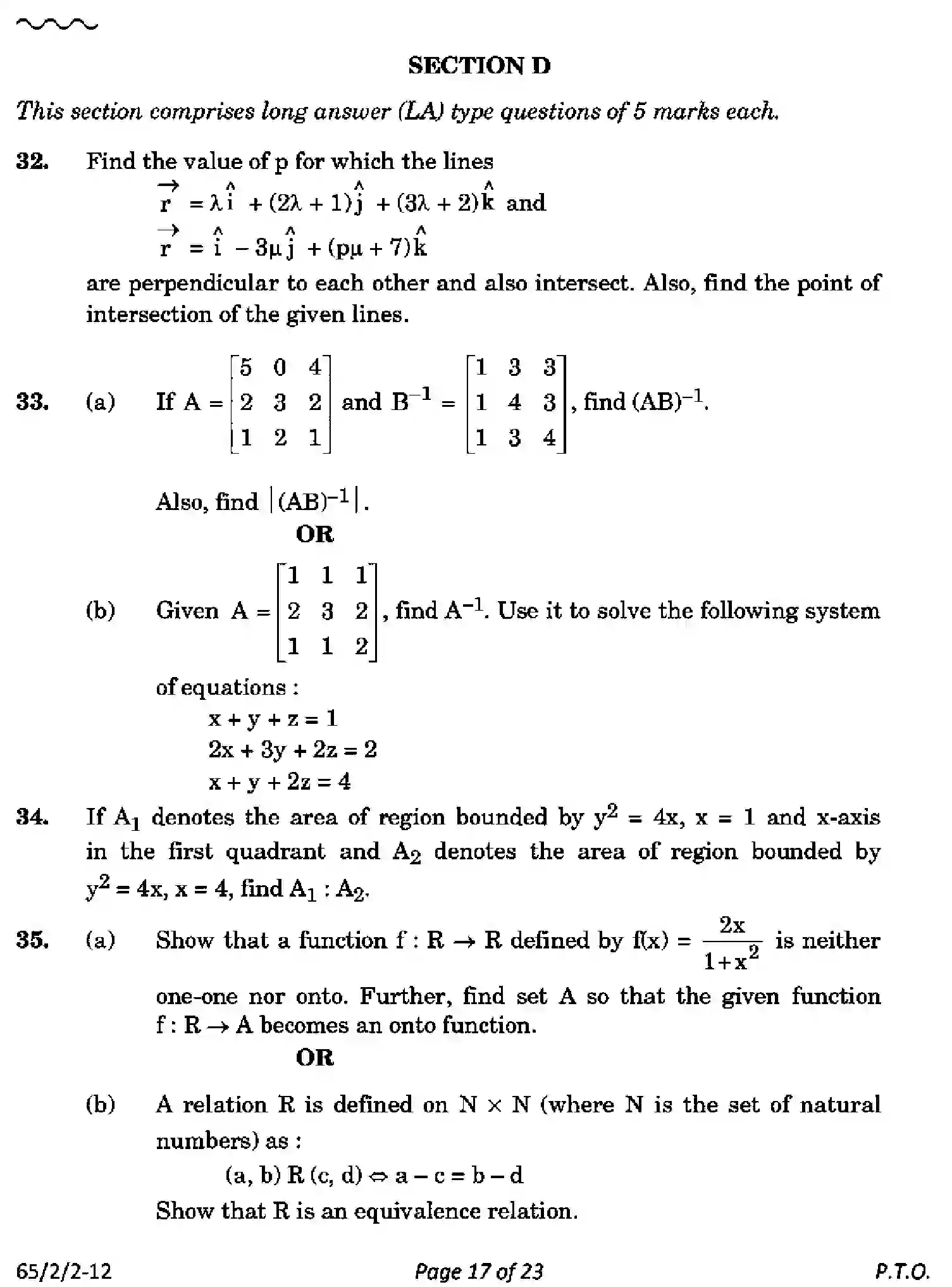 CBSE-Class-12-Previous-Year-Question-Papers-MATHEMATICS-PQ2RS-2-SET-2-Page-17 Image