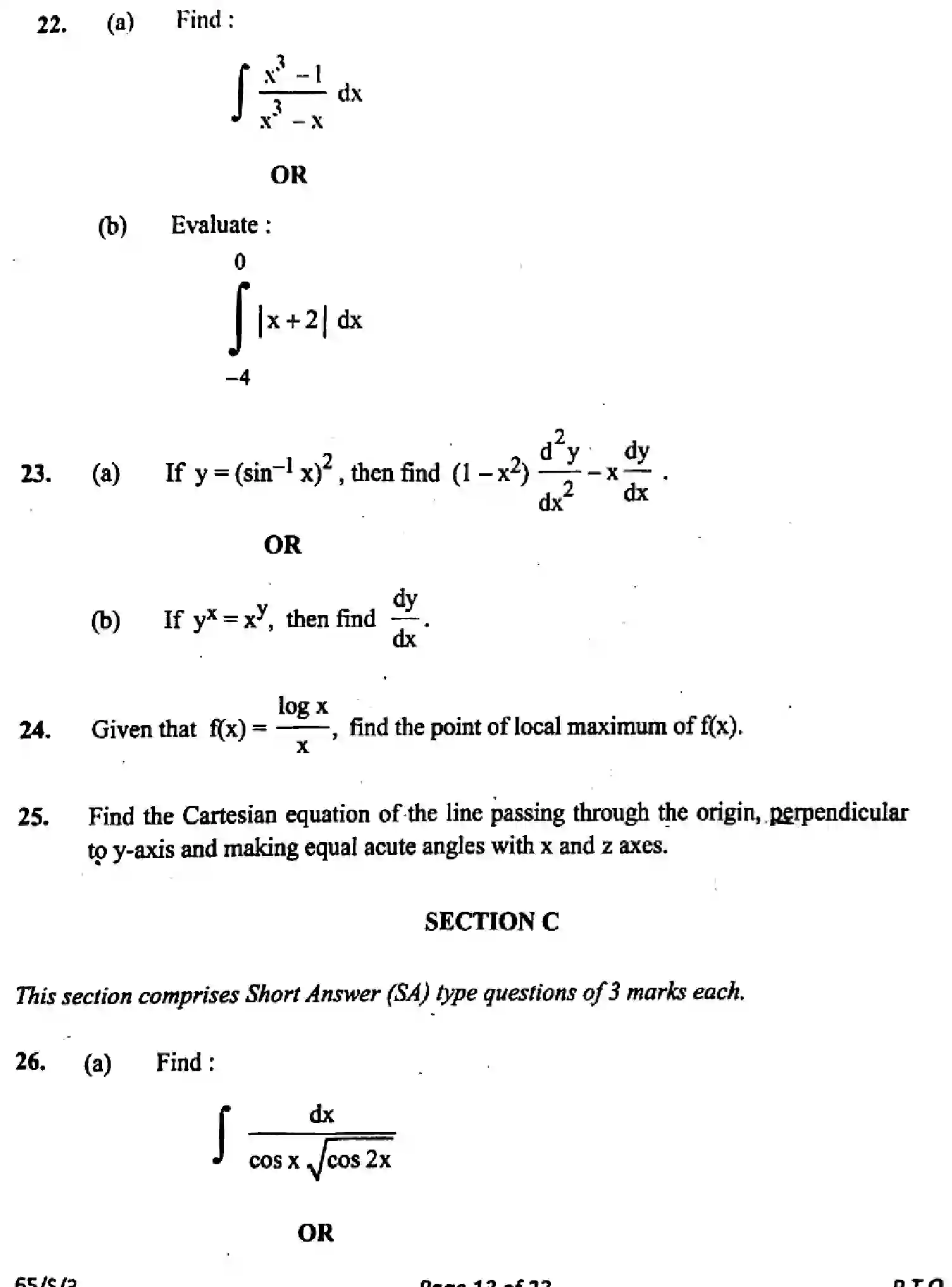 CBSE-Class-12-Previous-Year-Question-Papers-MATHEMATICS-SUPPLEMENTARY-RQPS-S-SET-3-Page-13 Image