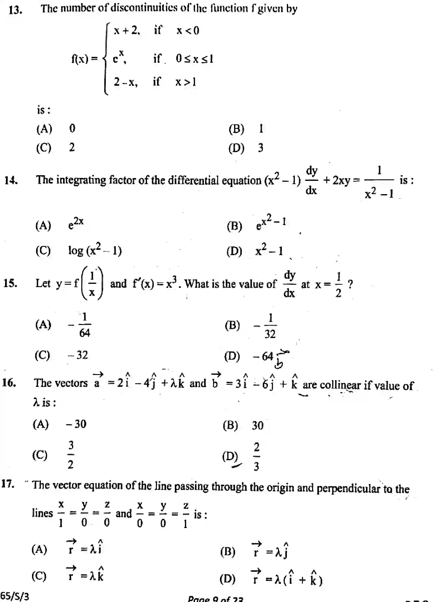 CBSE-Class-12-Previous-Year-Question-Papers-MATHEMATICS-SUPPLEMENTARY-RQPS-S-SET-3-Page-9 Image