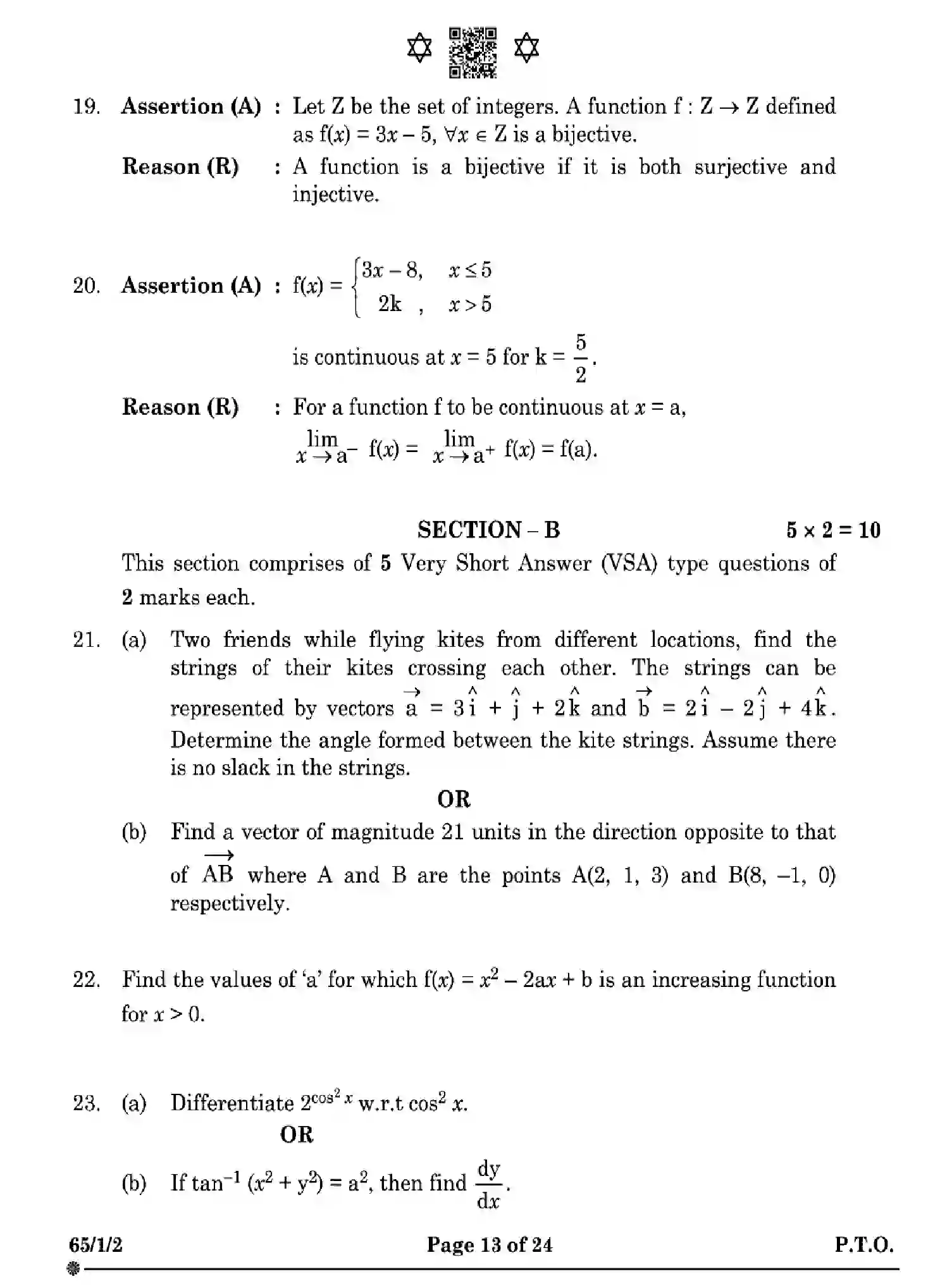 CBSE-Class-12-Previous-Year-Question-Papers-MATHEMATICS-W1XZY-SET-2-Page-13 Image