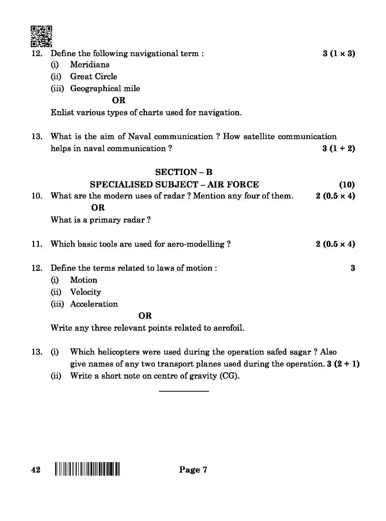 CBSE-Class-12-Previous-Year-Question-Papers-NATIONAL-CADET-CORPS-NCC-BAB-SET-4-Page-7 Image