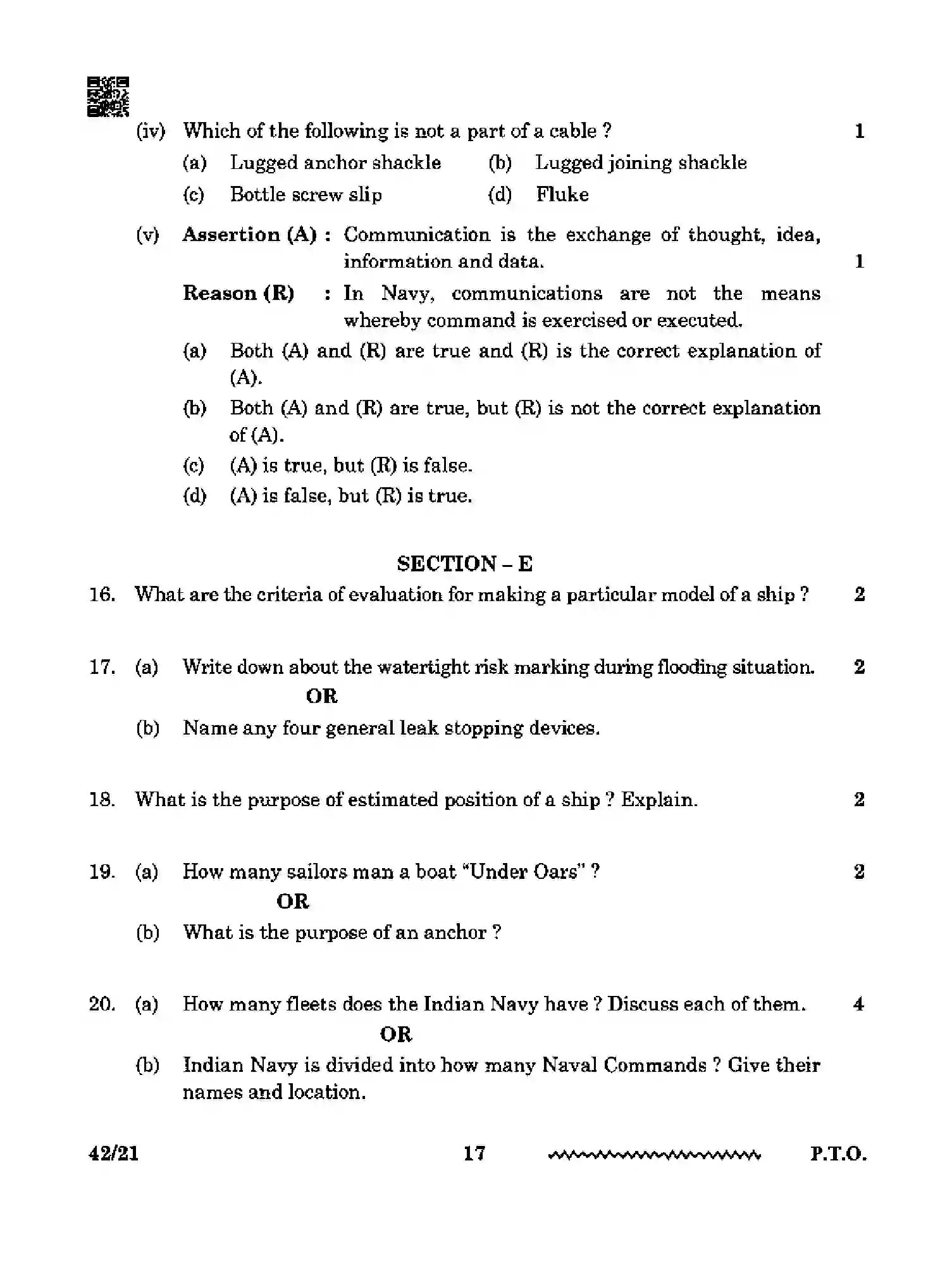 CBSE-Class-12-Previous-Year-Question-Papers-NATIONAL-CADET-CORPS-NCC-RQPS-SET-4-Page-17 Image