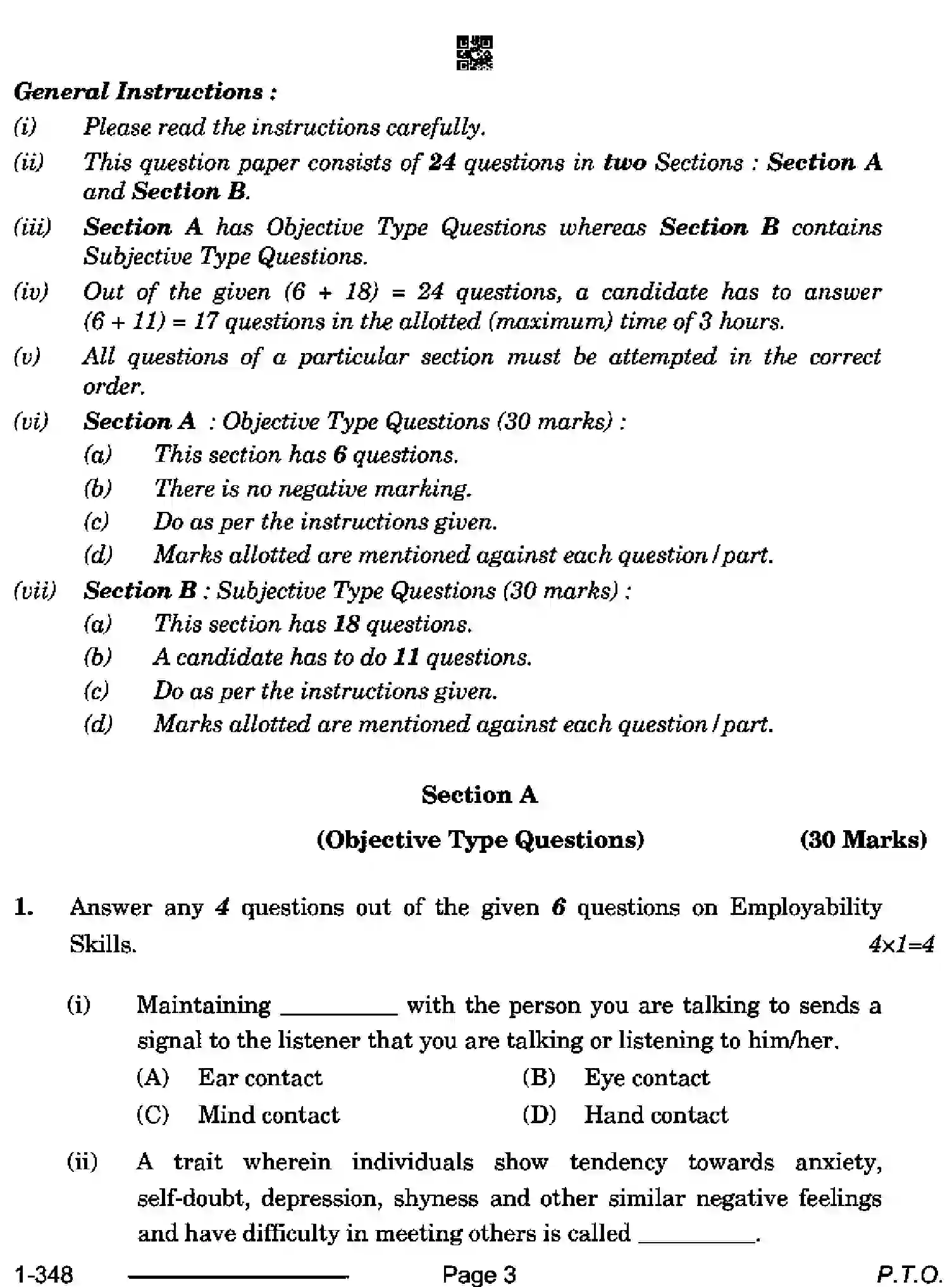 CBSE-Class-12-Previous-Year-Question-Papers-OFFICE-PROCEDURES-AND-PRACTICES-RQPS-SET-4-Page-3 Image