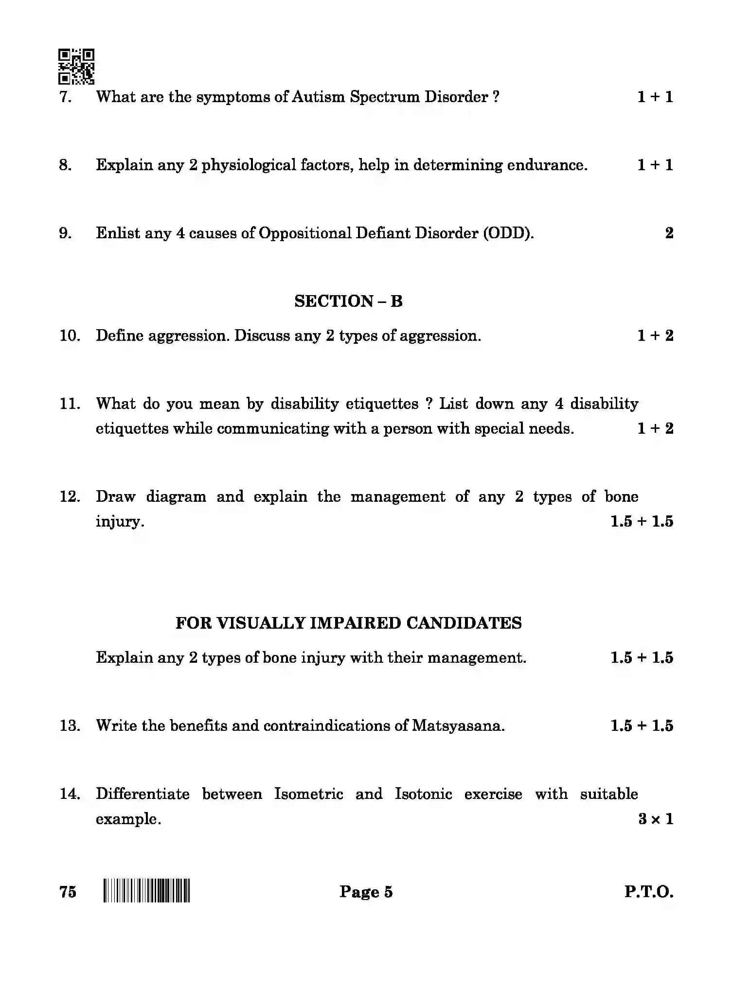 CBSE-Class-12-Previous-Year-Question-Papers-PHYSICAL-EDUCATION-BAB-SET-4-Page-5 Image