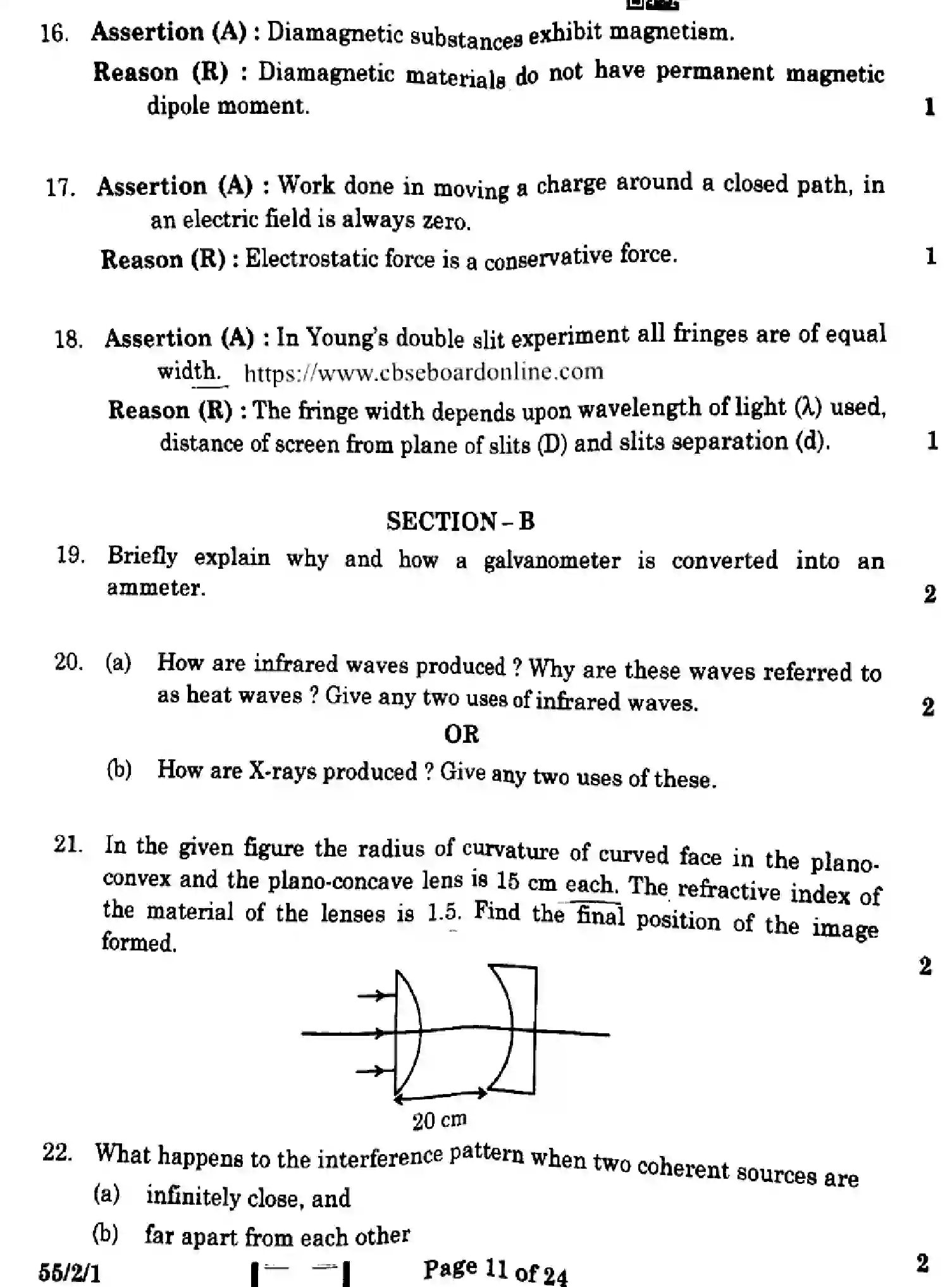 CBSE-Class-12-Previous-Year-Question-Papers-PHYSICS-GEFH1-2-SET-1-Page-11 Image