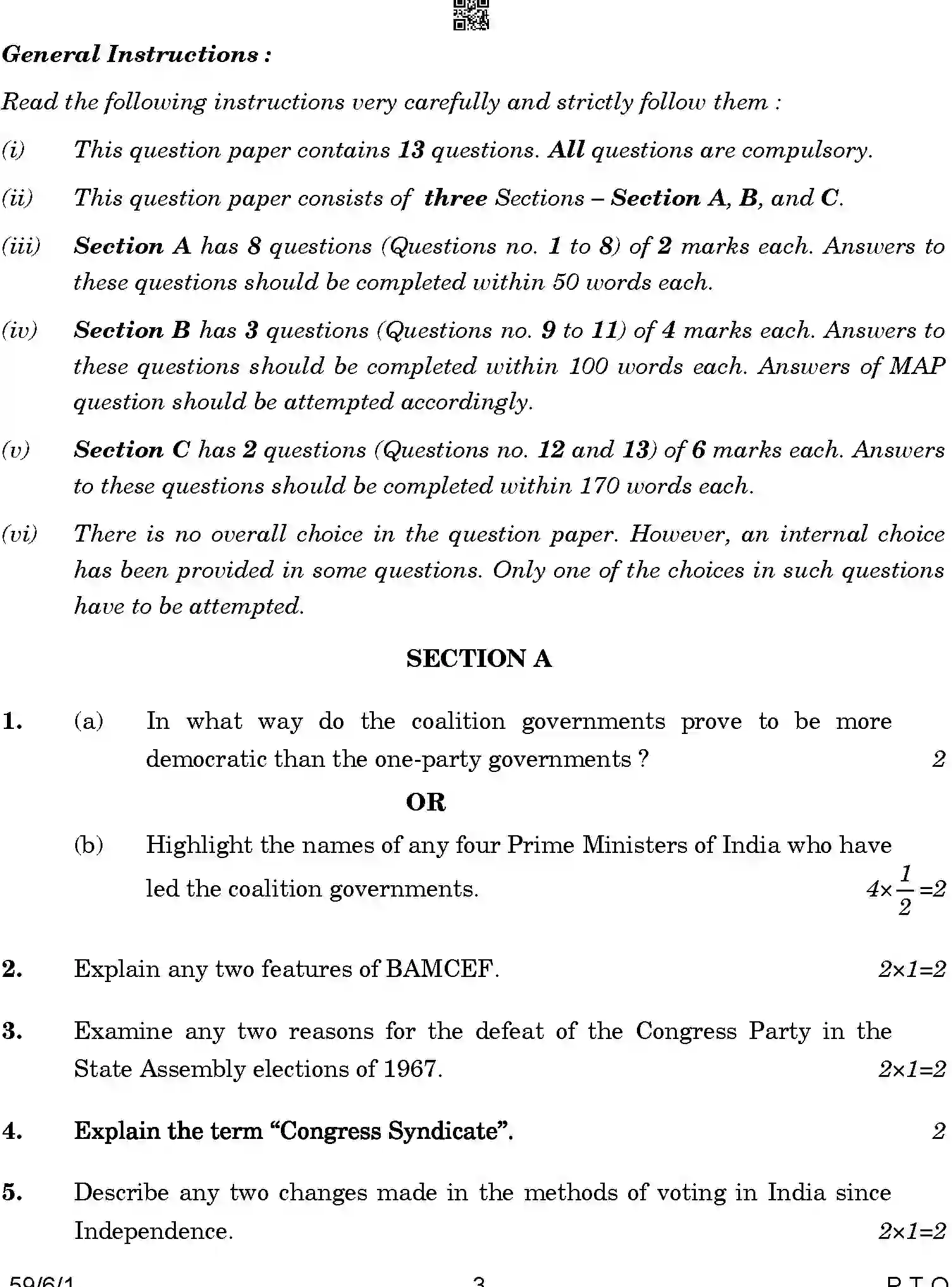 CBSE-Class-12-Previous-Year-Question-Papers-POLITICAL-SCIENCE-A6BAB-C-SET-1-COMP-Page-3 Image