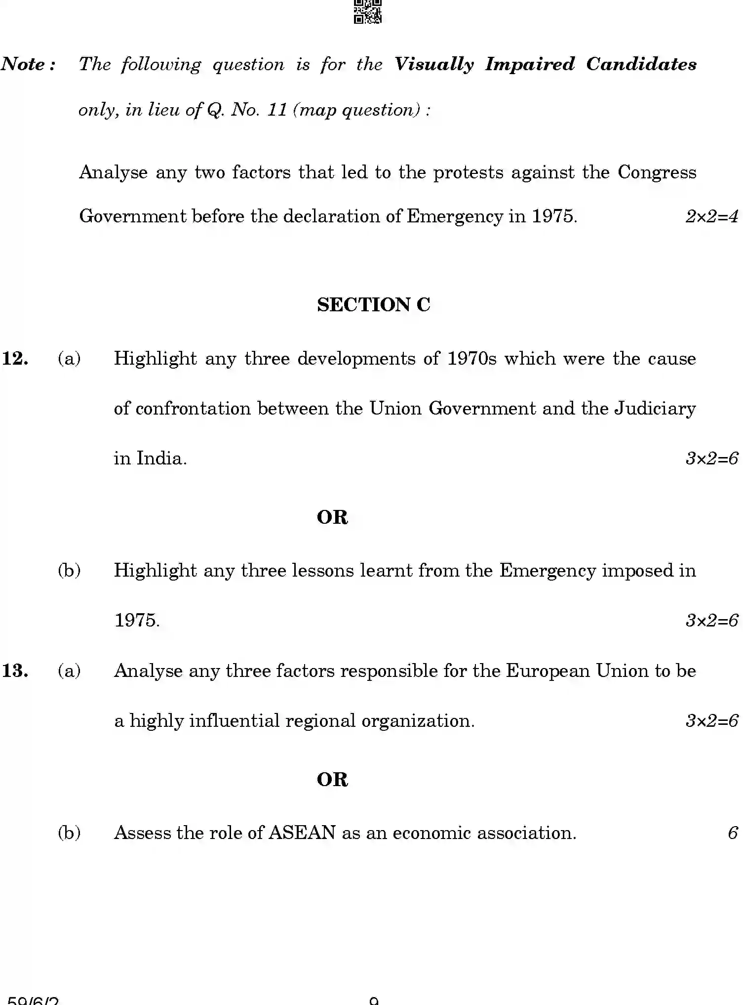 CBSE-Class-12-Previous-Year-Question-Papers-POLITICAL-SCIENCE-A6BAB-C-SET-2-COMP-Page-9 Image