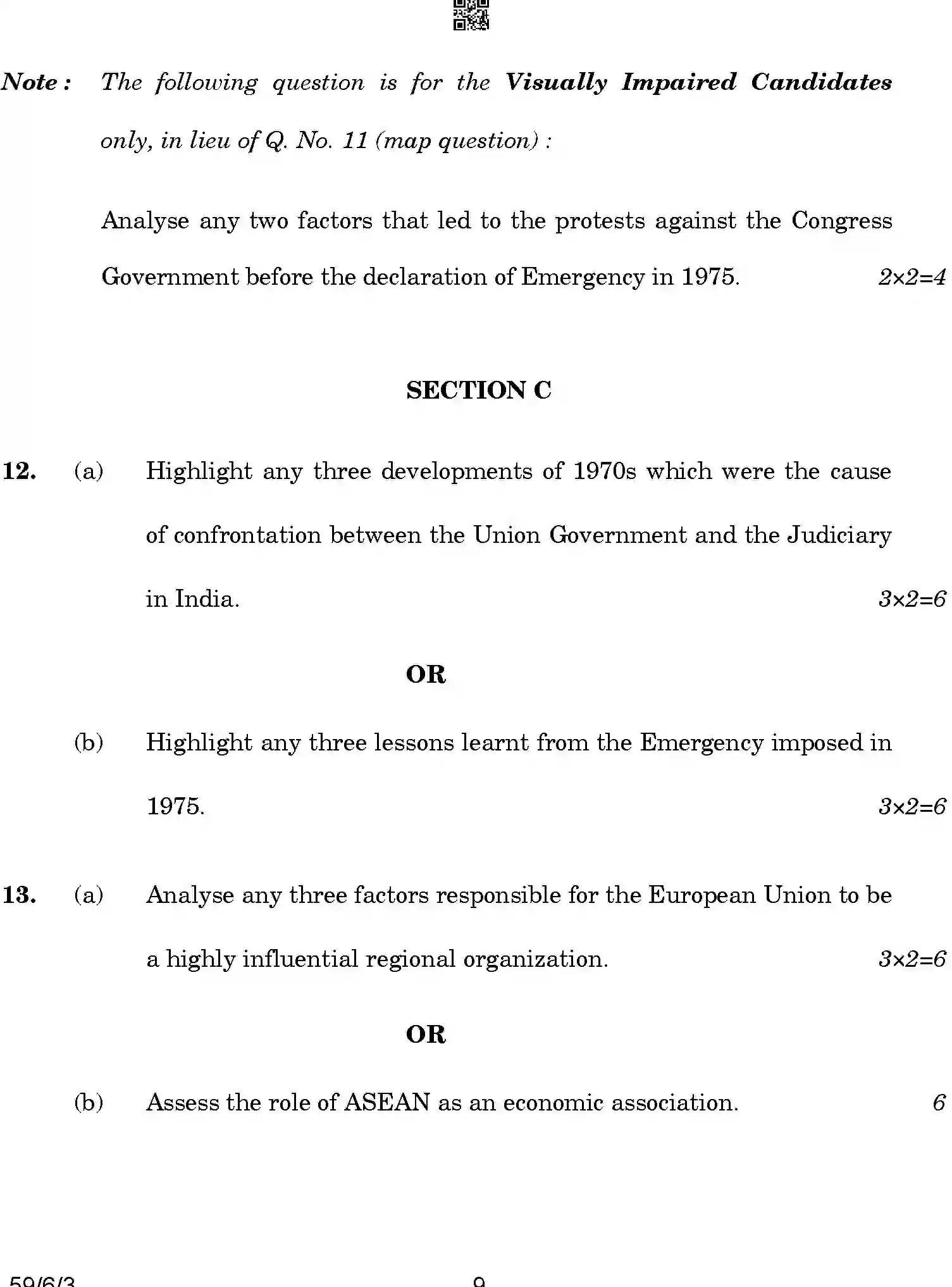 CBSE-Class-12-Previous-Year-Question-Papers-POLITICAL-SCIENCE-A6BAB-C-SET-3-COMP-Page-9 Image