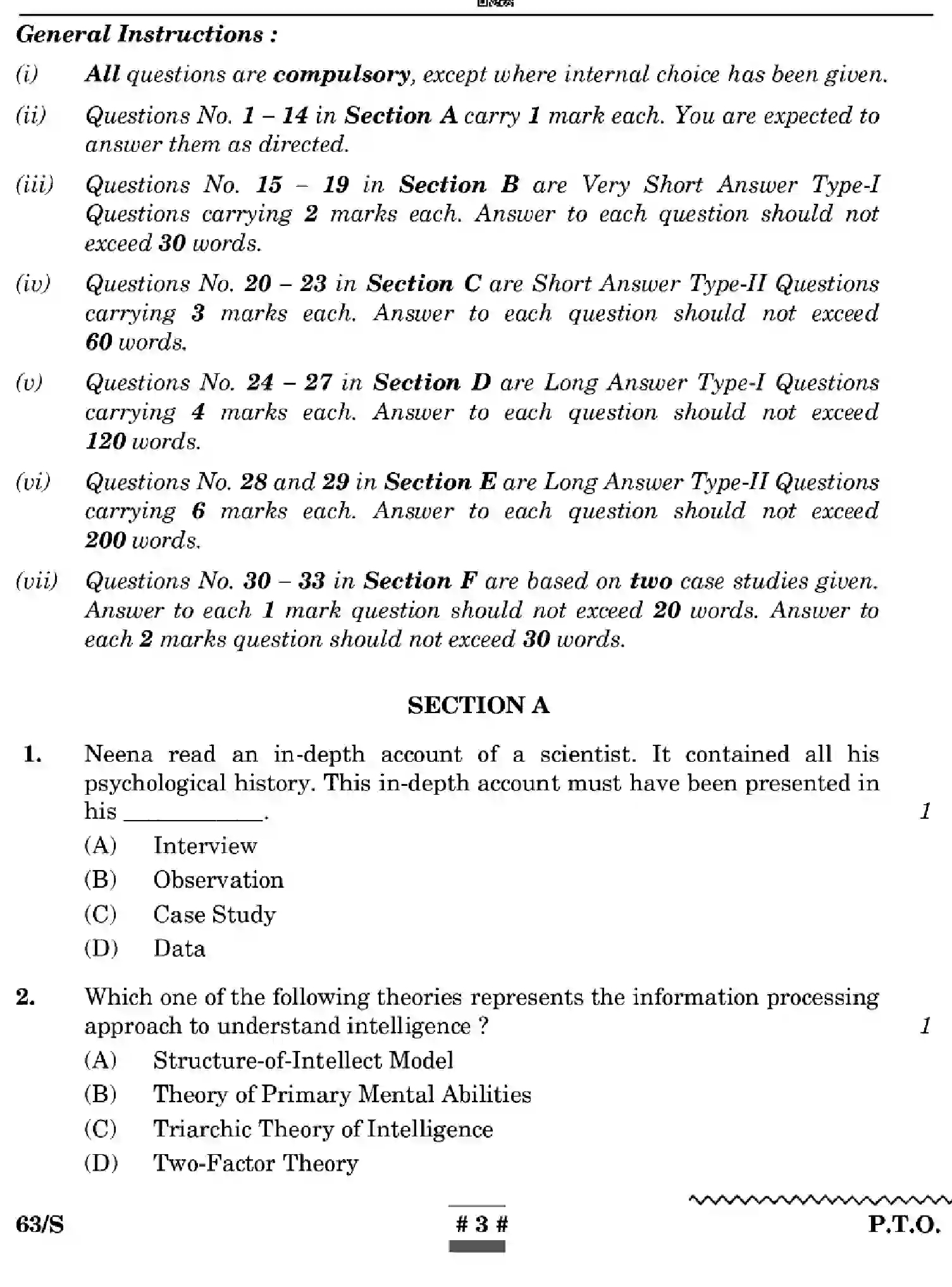 CBSE-Class-12-Previous-Year-Question-Papers-PSYCHOLOGY-WXYZ-S-SET-4-Page-3 Image