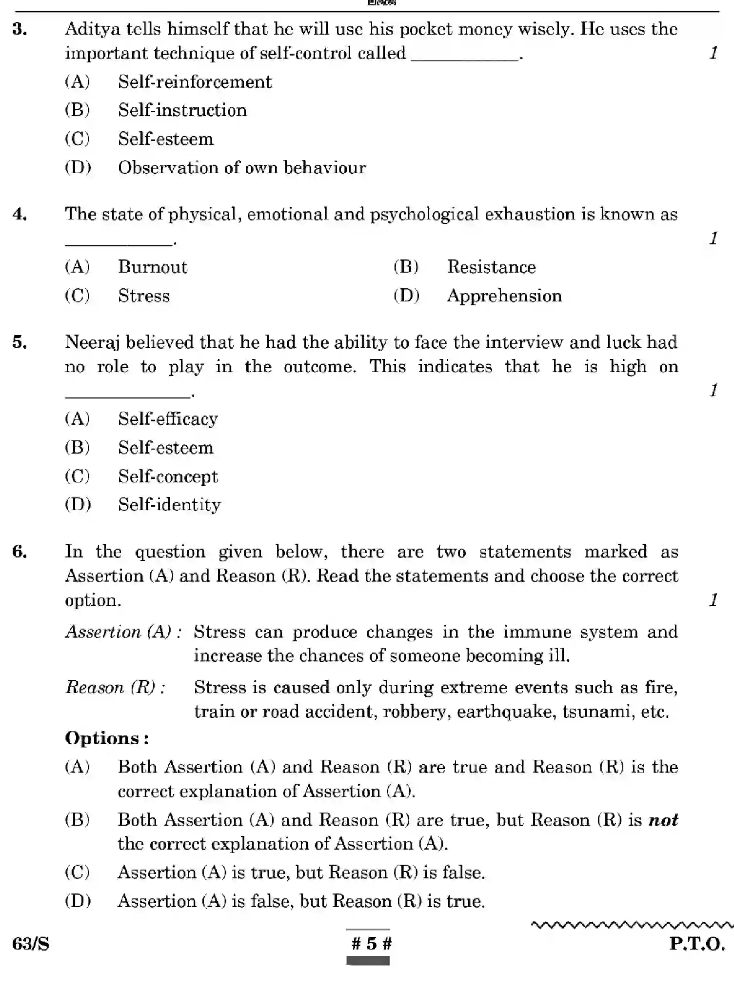 CBSE-Class-12-Previous-Year-Question-Papers-PSYCHOLOGY-WXYZ-S-SET-4-Page-5 Image