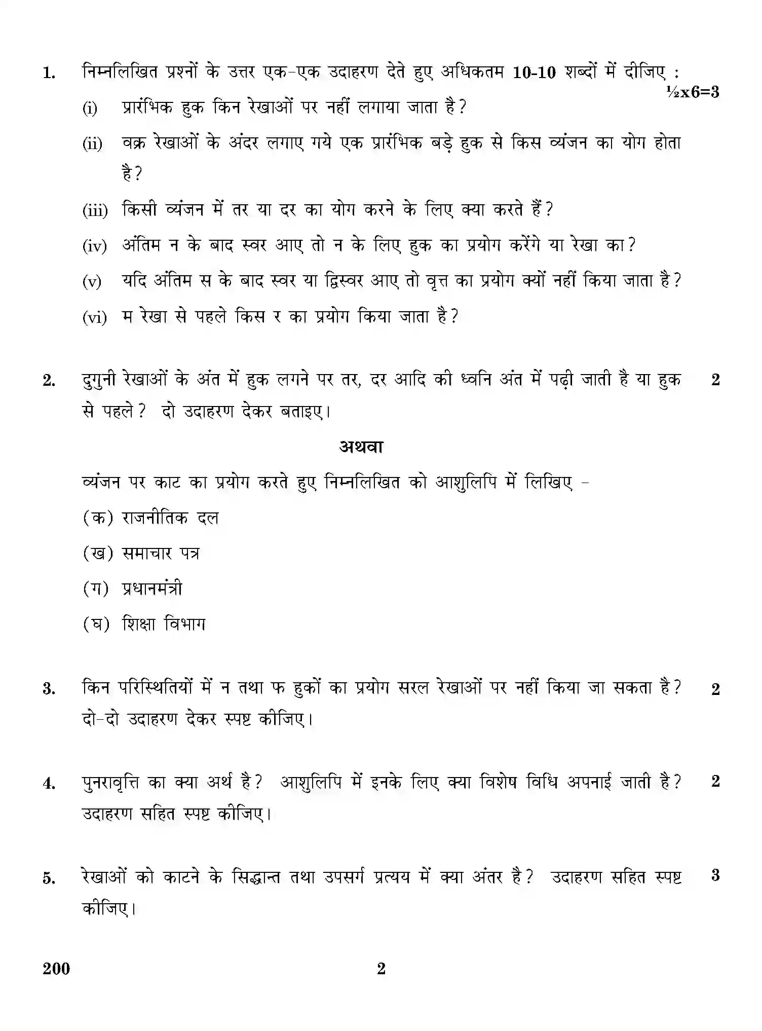 CBSE-Class-12-Previous-Year-Question-Papers-SHORTHAND-HINDI-THEORY-ONS-SET-4-Page-2 Image