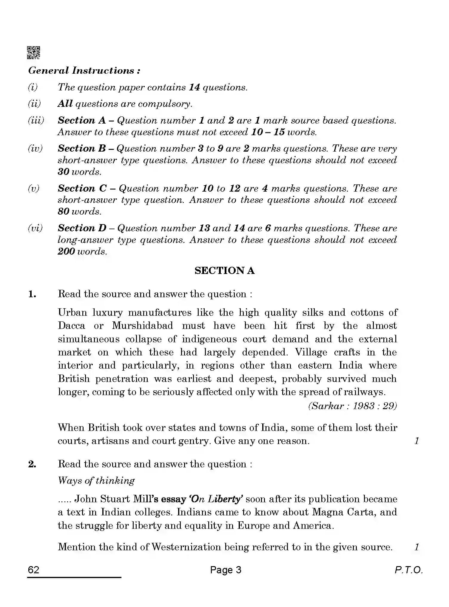 CBSE-Class-12-Previous-Year-Question-Papers-SOCIOLOGY-BAB-SET-4-Page-3 Image