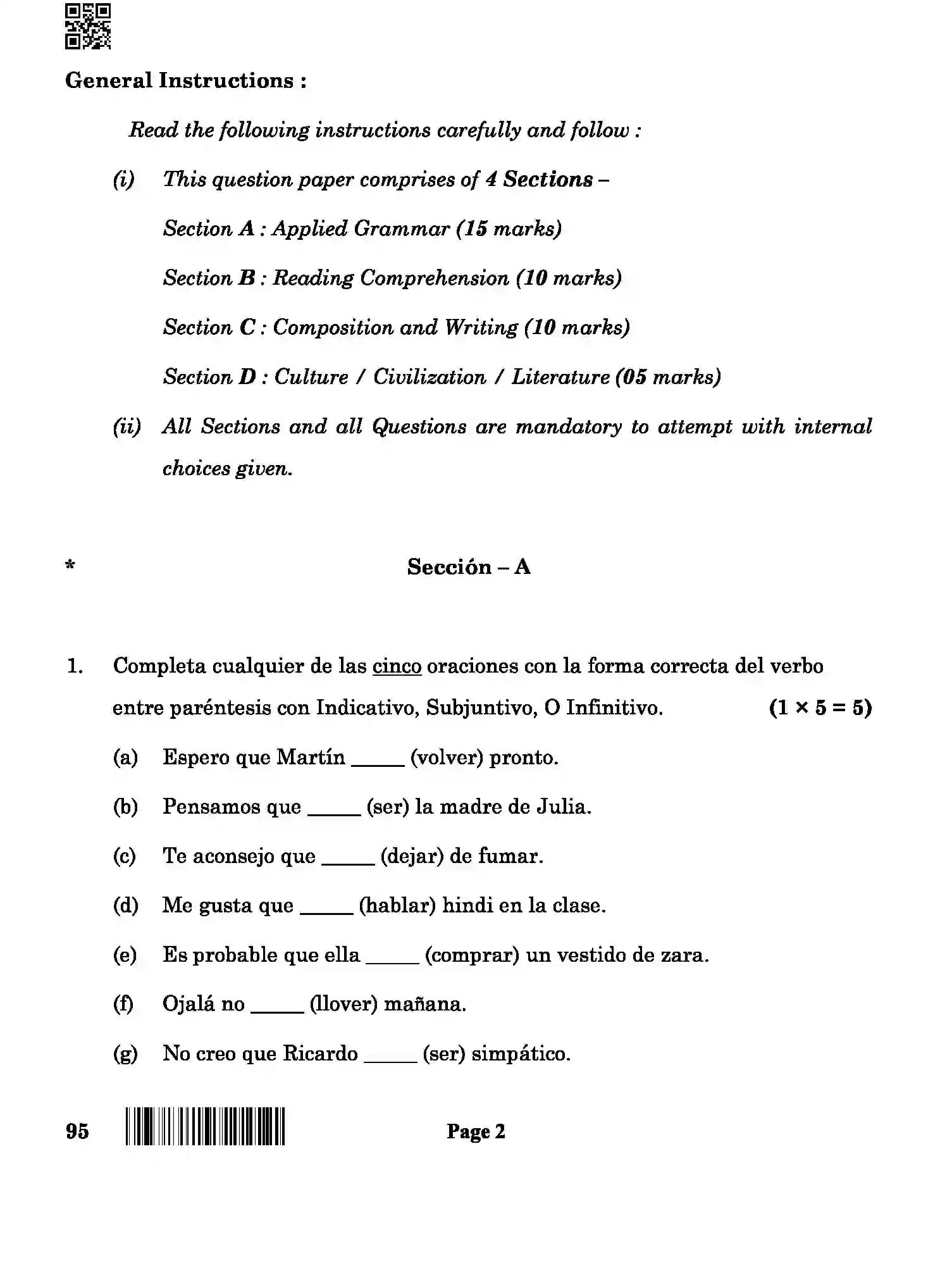 CBSE-Class-12-Previous-Year-Question-Papers-SPANISH-ABA-SET-4-Page-2 Image