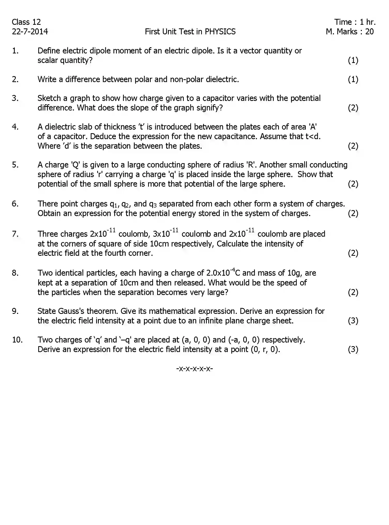 CBSE-Class-12-Previous-Year-Question-Papers-UT1-PHYSICS-Page-1 Image