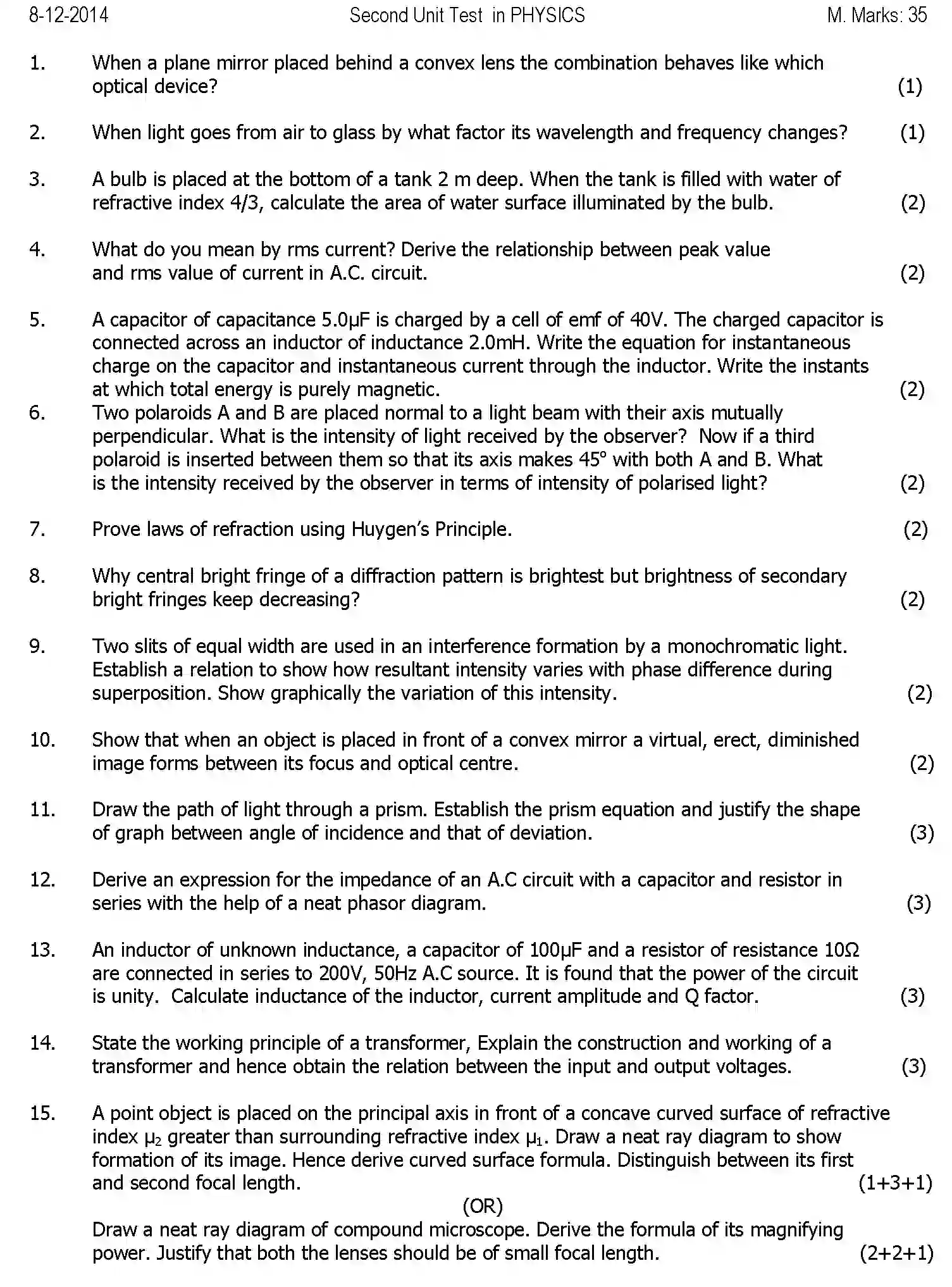 CBSE-Class-12-Previous-Year-Question-Papers-UT2-PHYSICS-Page-1 Image