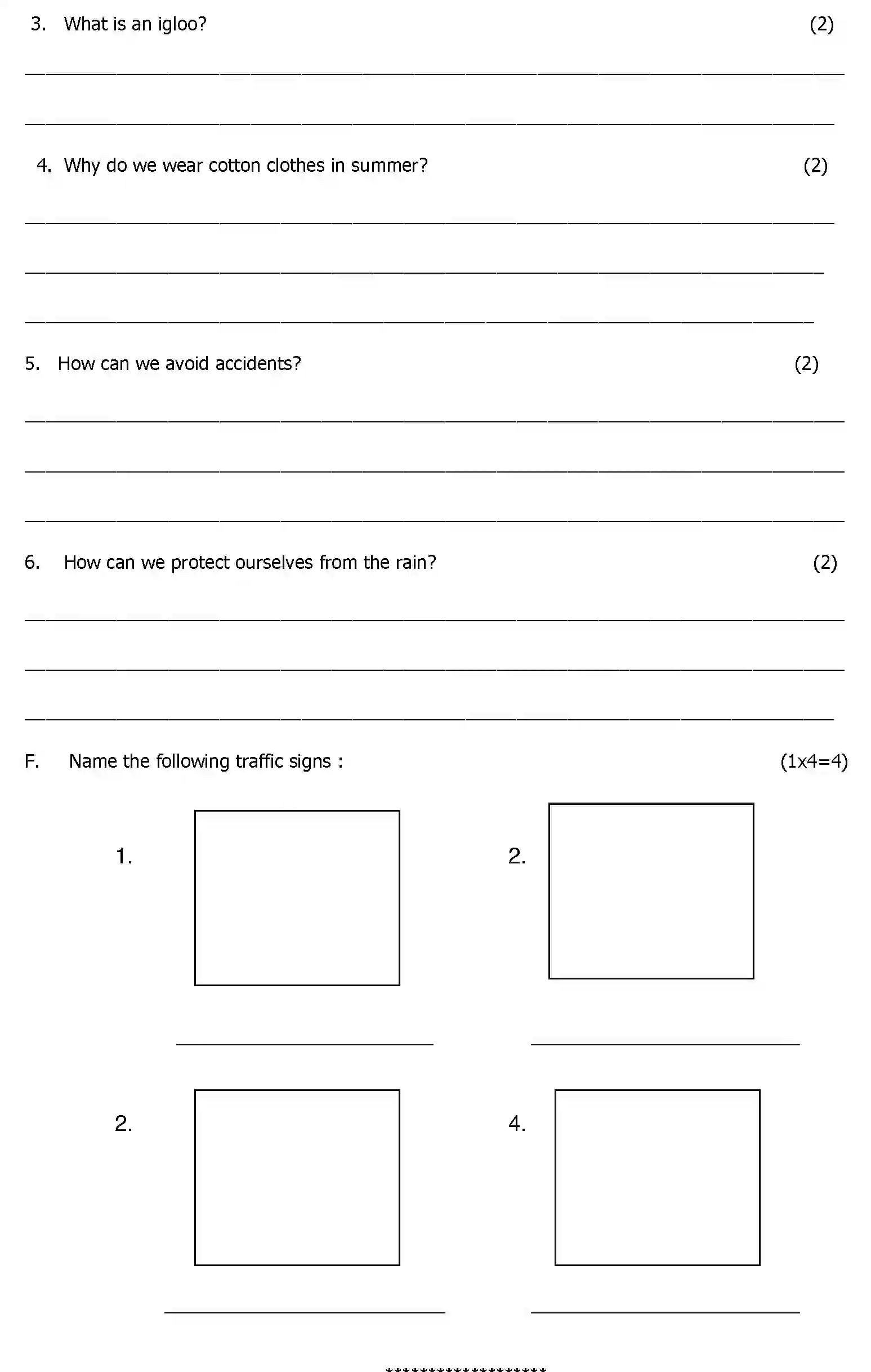 CBSE-Class-2-Previous-Year-Question-Papers-A2-EVS-Page-3 Image