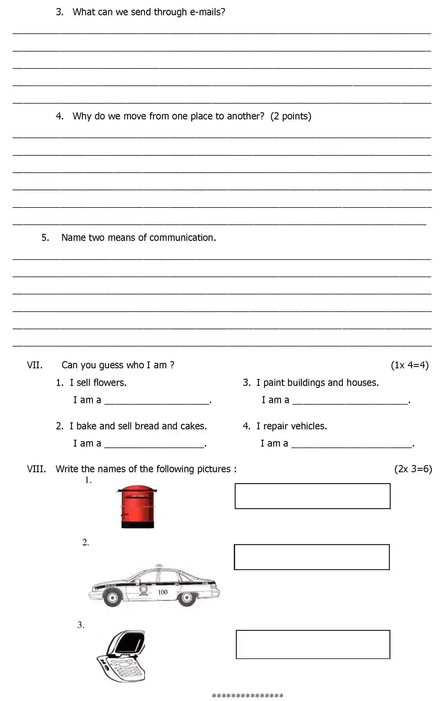 CBSE-Class-3-Previous-Year-Question-Papers-A2-EVS-Page-3 Image